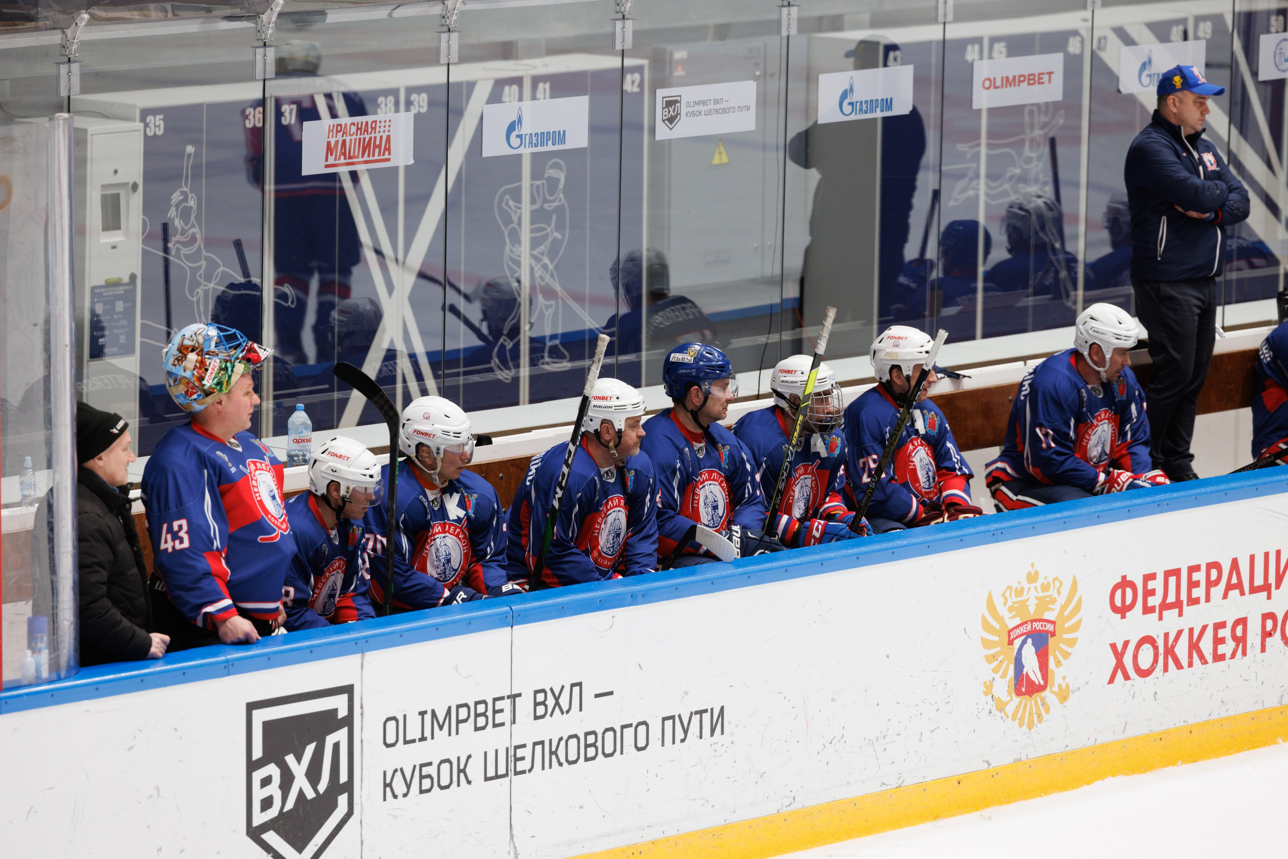 НХЛ (50+) Невский легион — Канекс 6-1. Фотограф Александр Заломаев