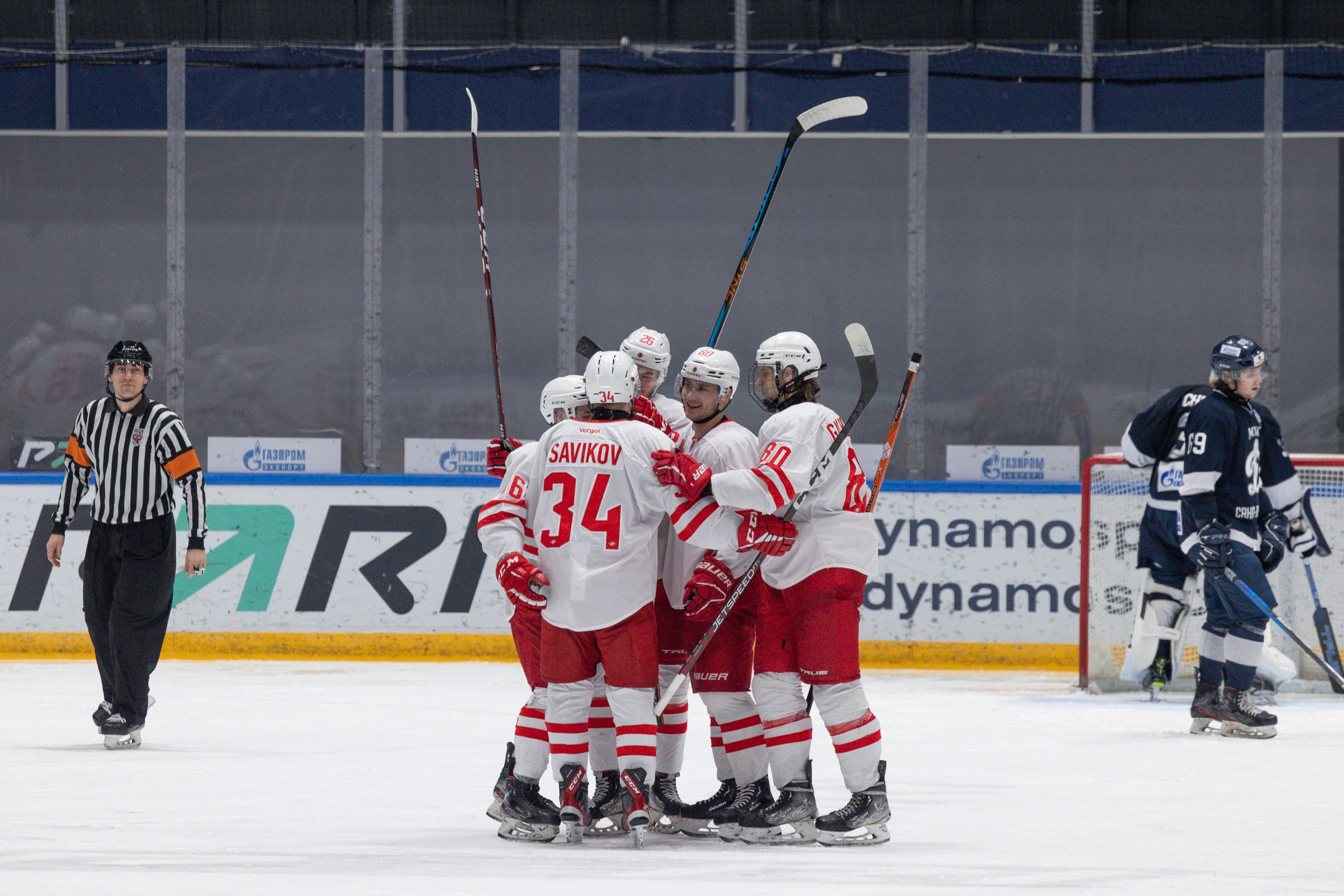 МХК Динамо — МХК Спартак. Фотограф Александр Заломаев