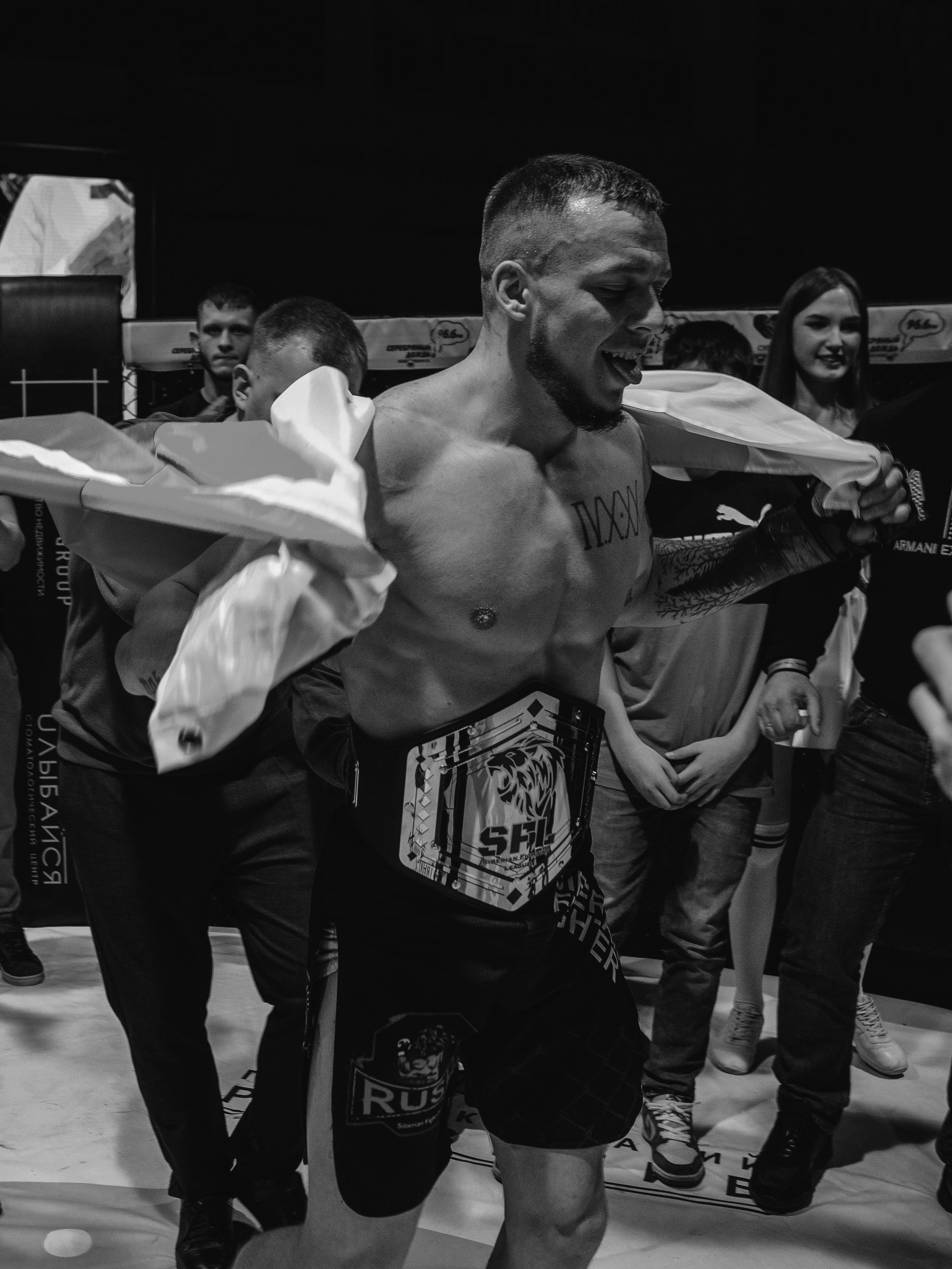 SFL 17 | Siberian Fighting League. Портретный фотограф в Москве Дарья Цезария