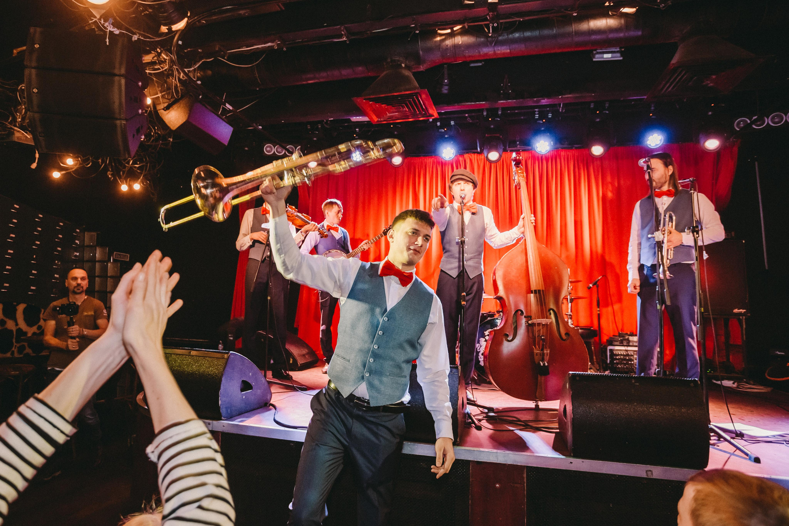 Шоу-оркестр Старый Добрый Dixieland. Фотограф Сонкина Татьяна