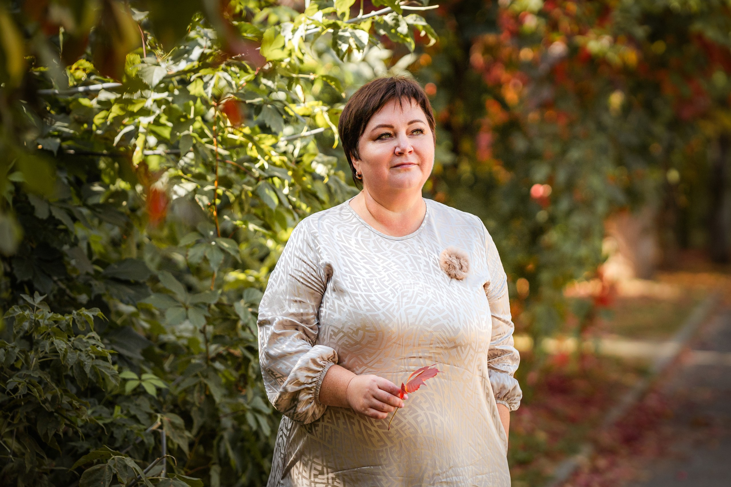 Фотопрогулка осенью. Семья Ирины