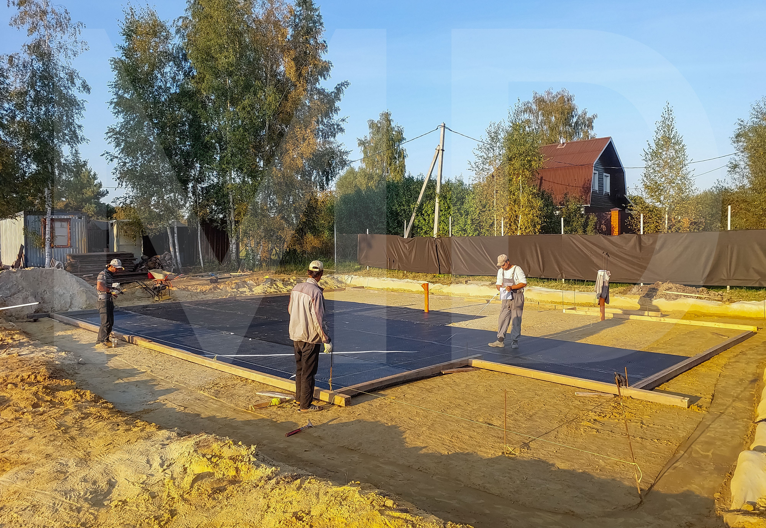 Объект МД-007 Бронницы, д. Марково. Строительная компания «Милый дом» МД. Москва и Московская область