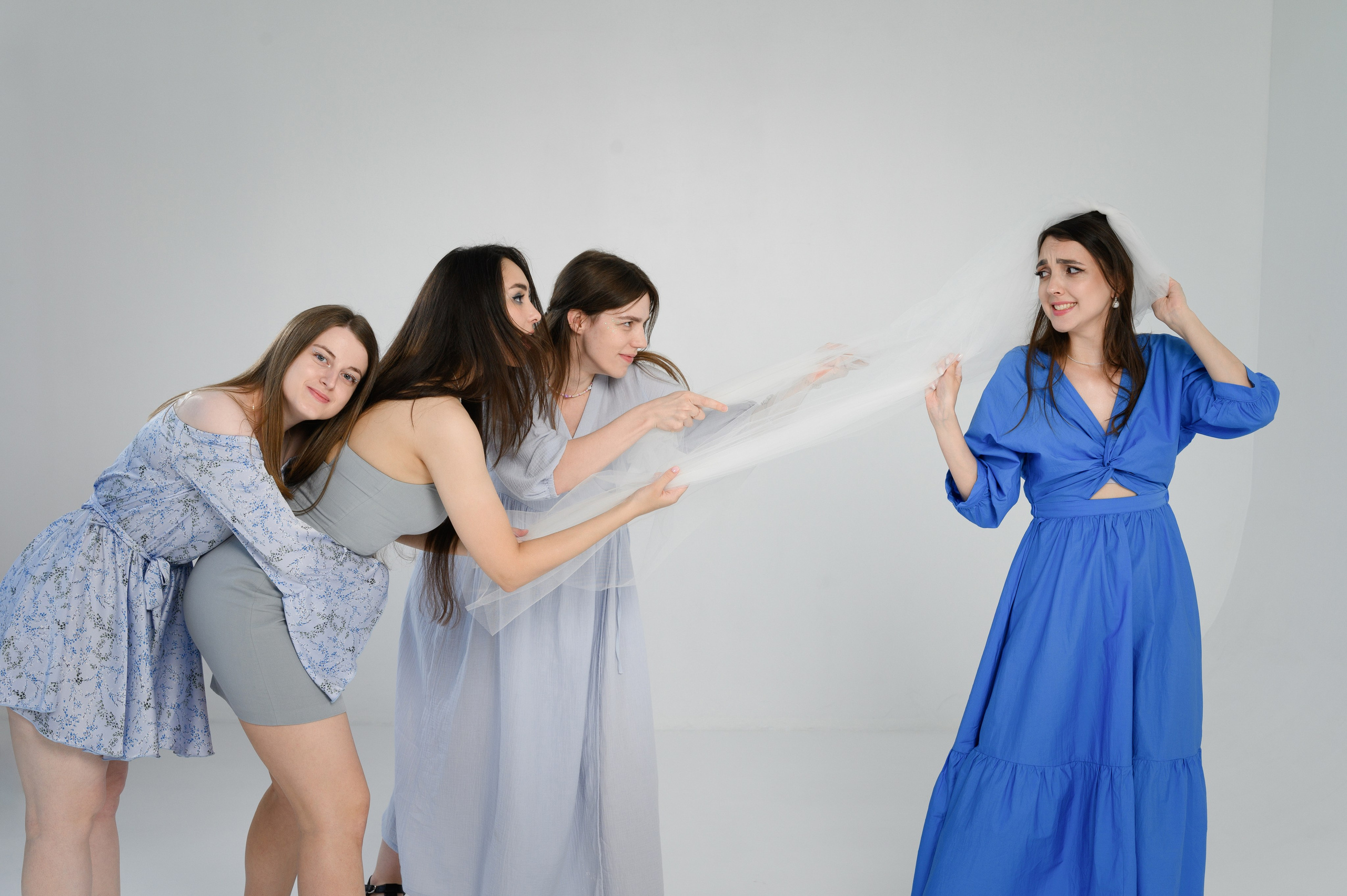 Девочки — такие девочки! Девичник в студии. Свадебный фотограф Константинова Елена