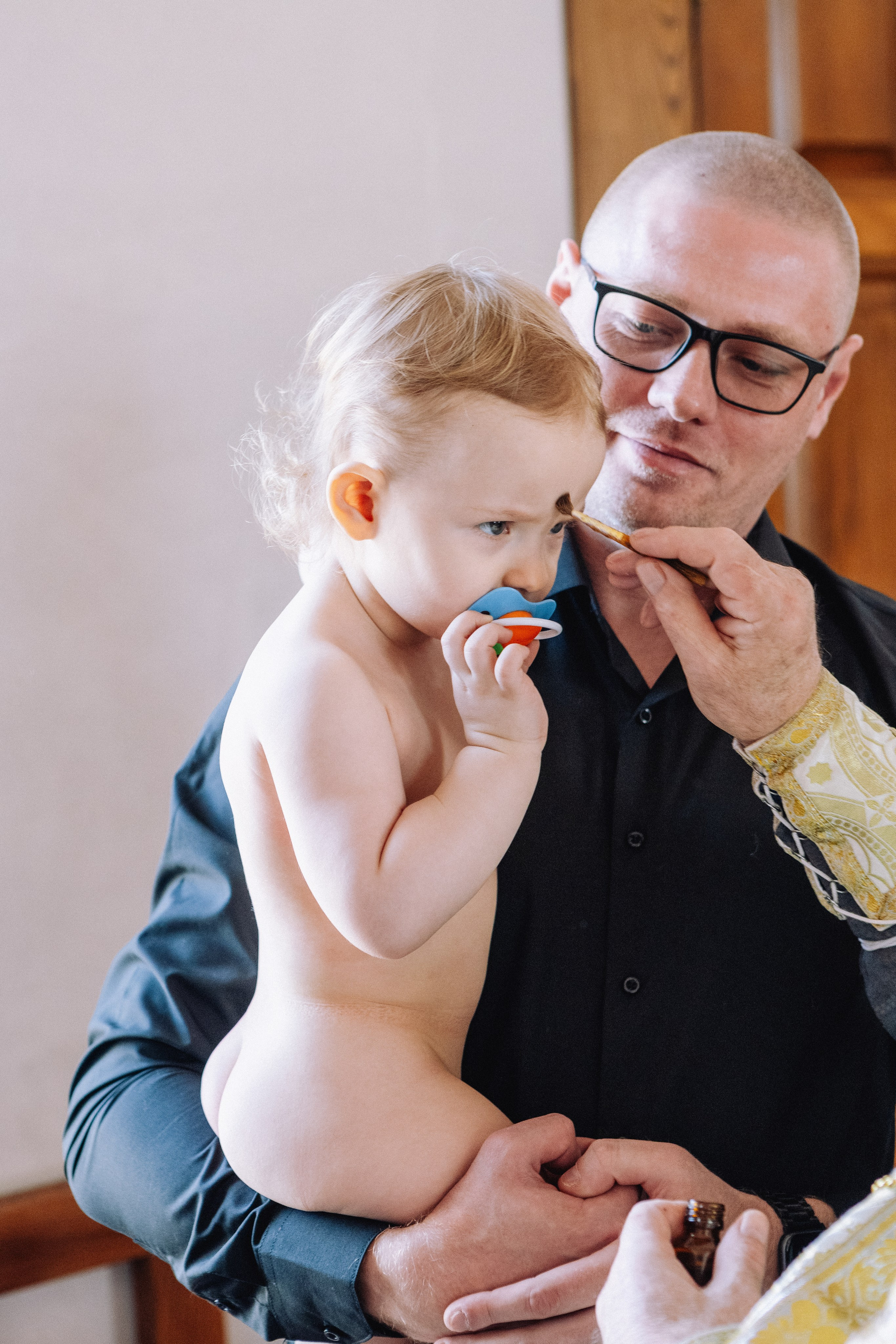 Крещение Артема и Полины. Фотограф в Курске Смирнов Евгений