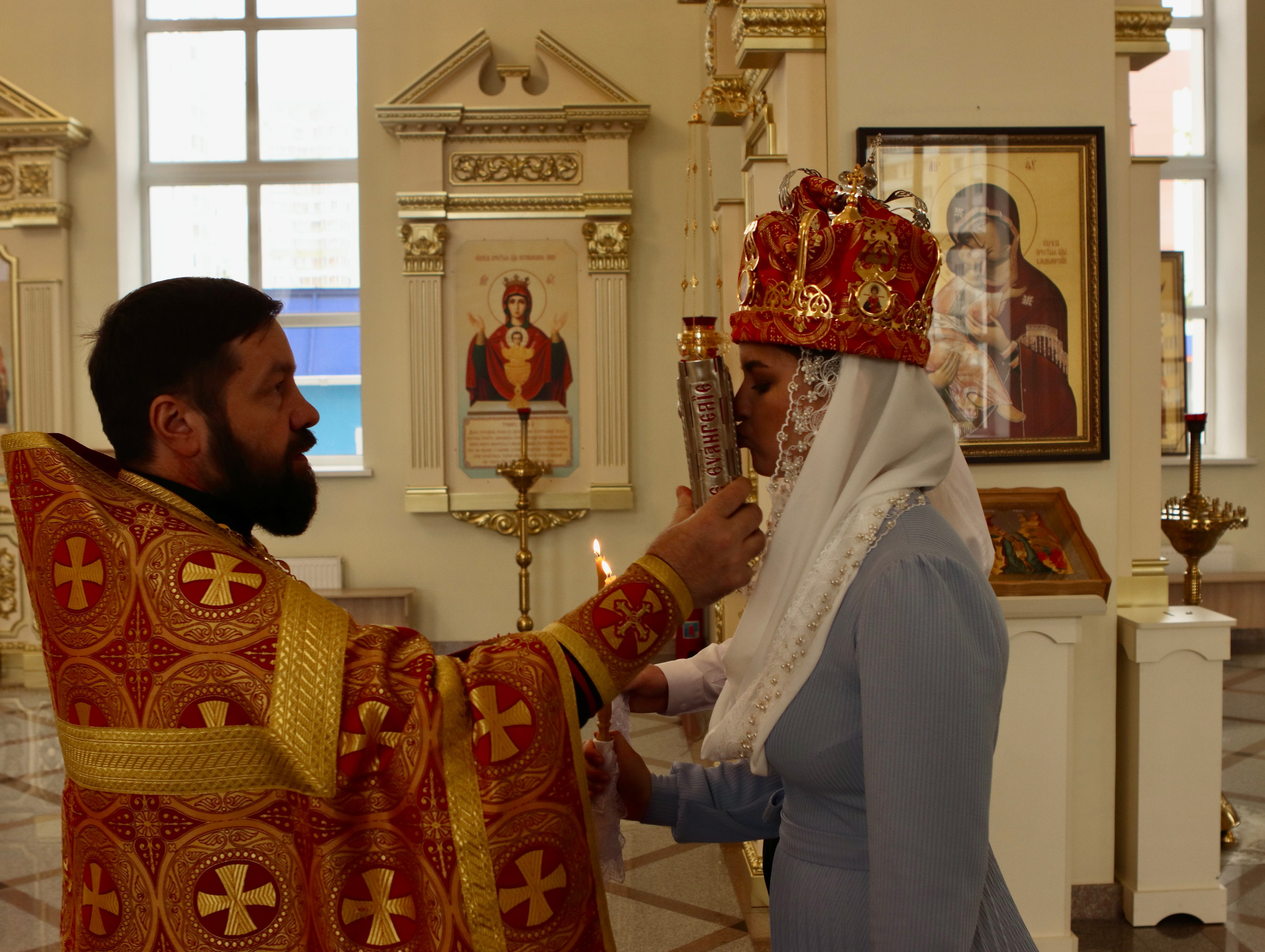 Екатерина и Александр — таинство венчание. Фотограф в Курске Смирнов Евгений