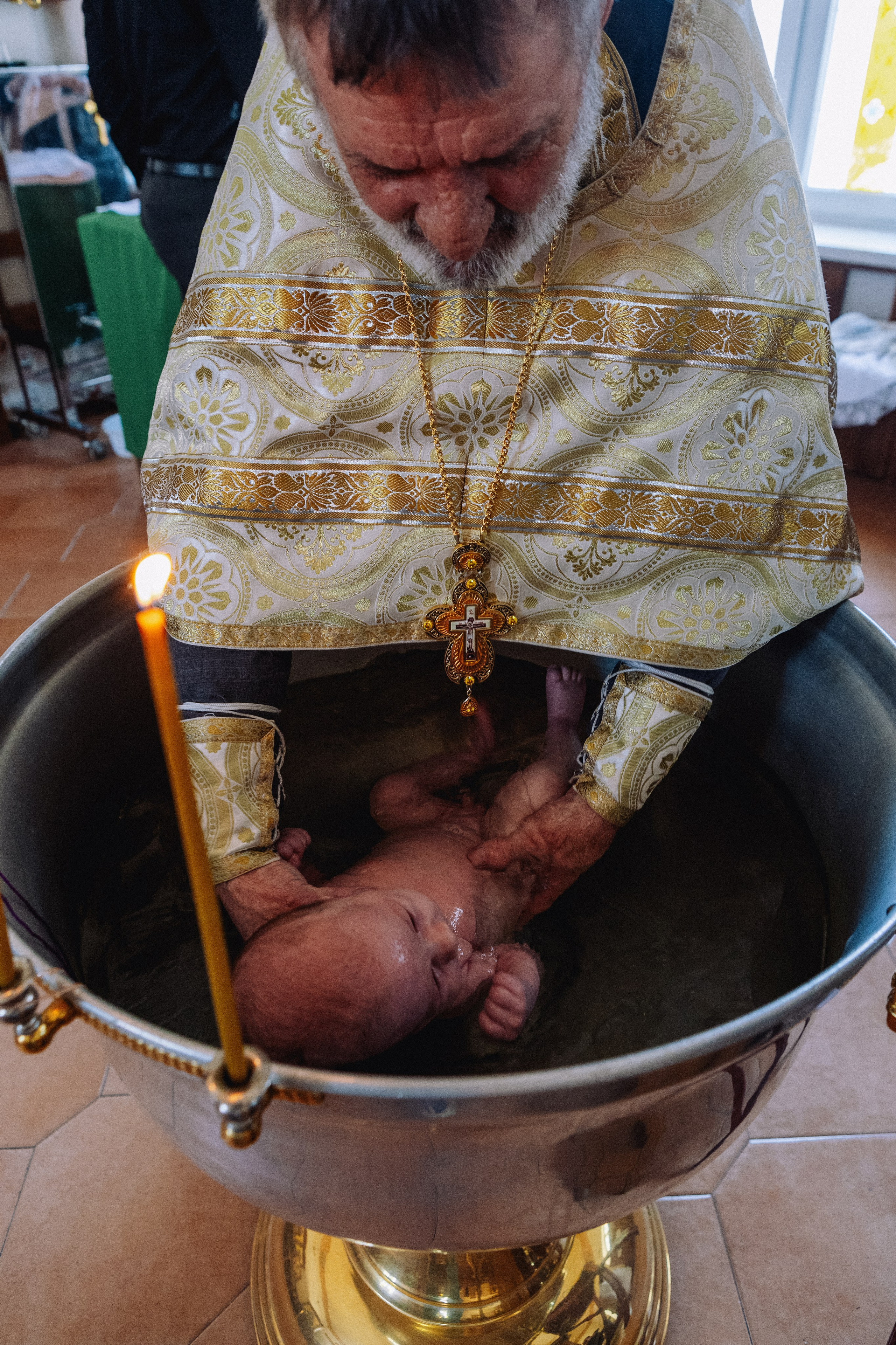 Крещение Артема и Полины. Фотограф в Курске Смирнов Евгений