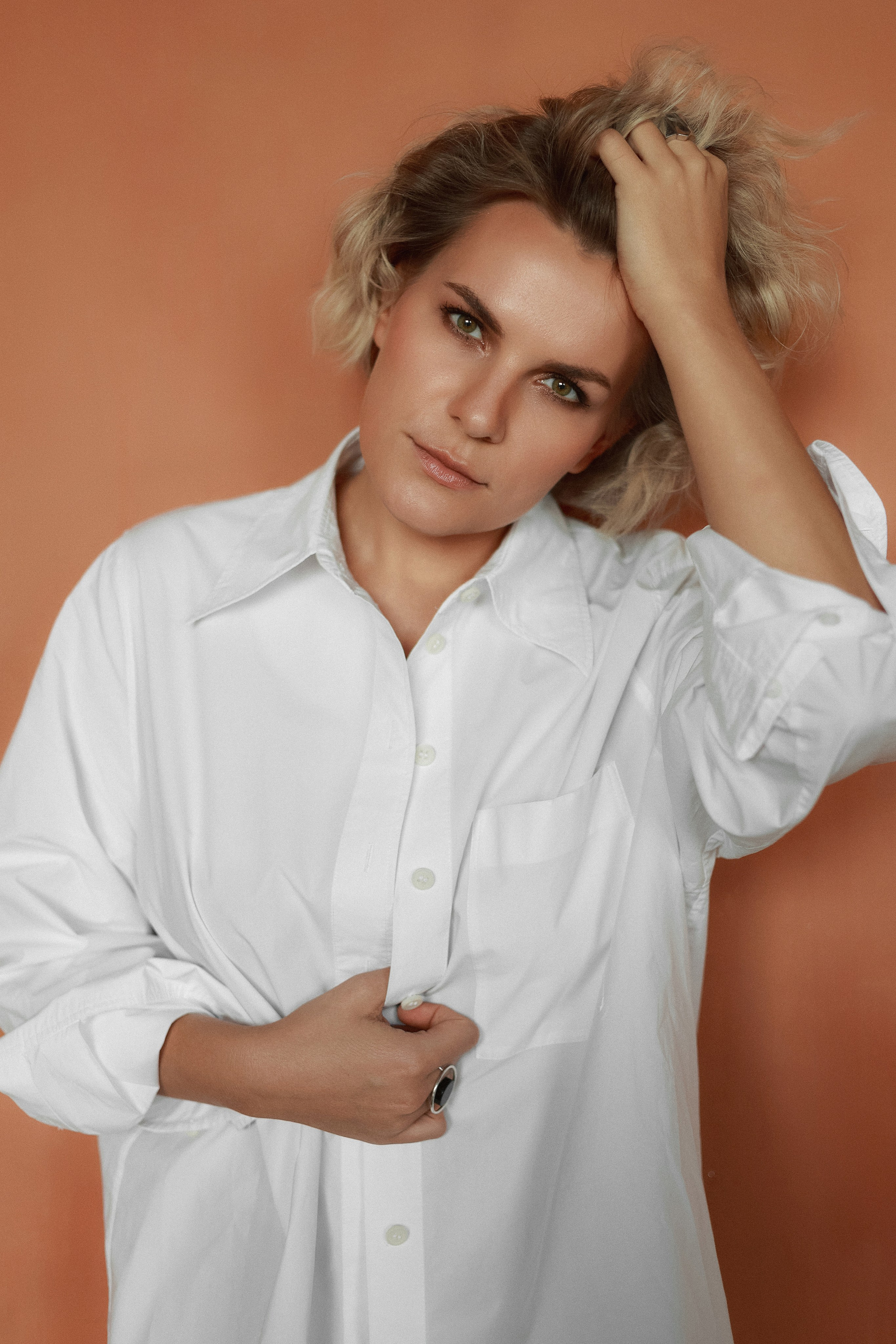 Женская студийная фотосессия. Портретный и семейный фотограф в Москве Мария Рослякова