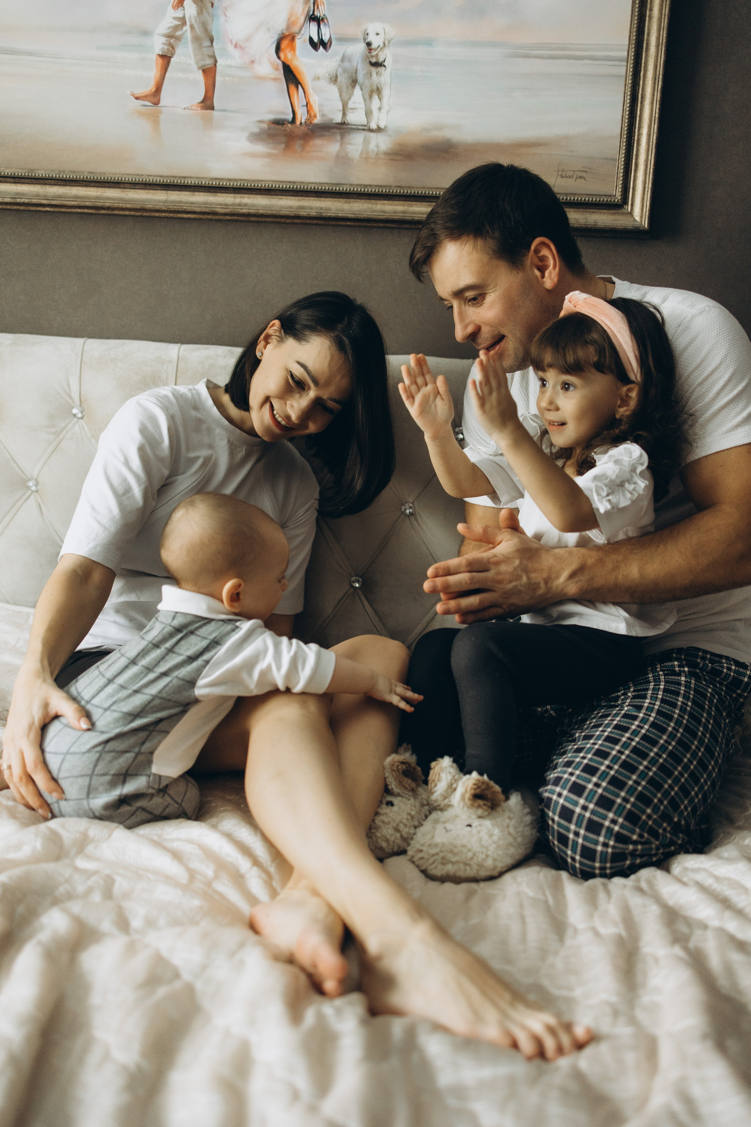 Маша, Женя, Ариана и Мирон. Семейный фотограф в Москве Виктория Ястребинская