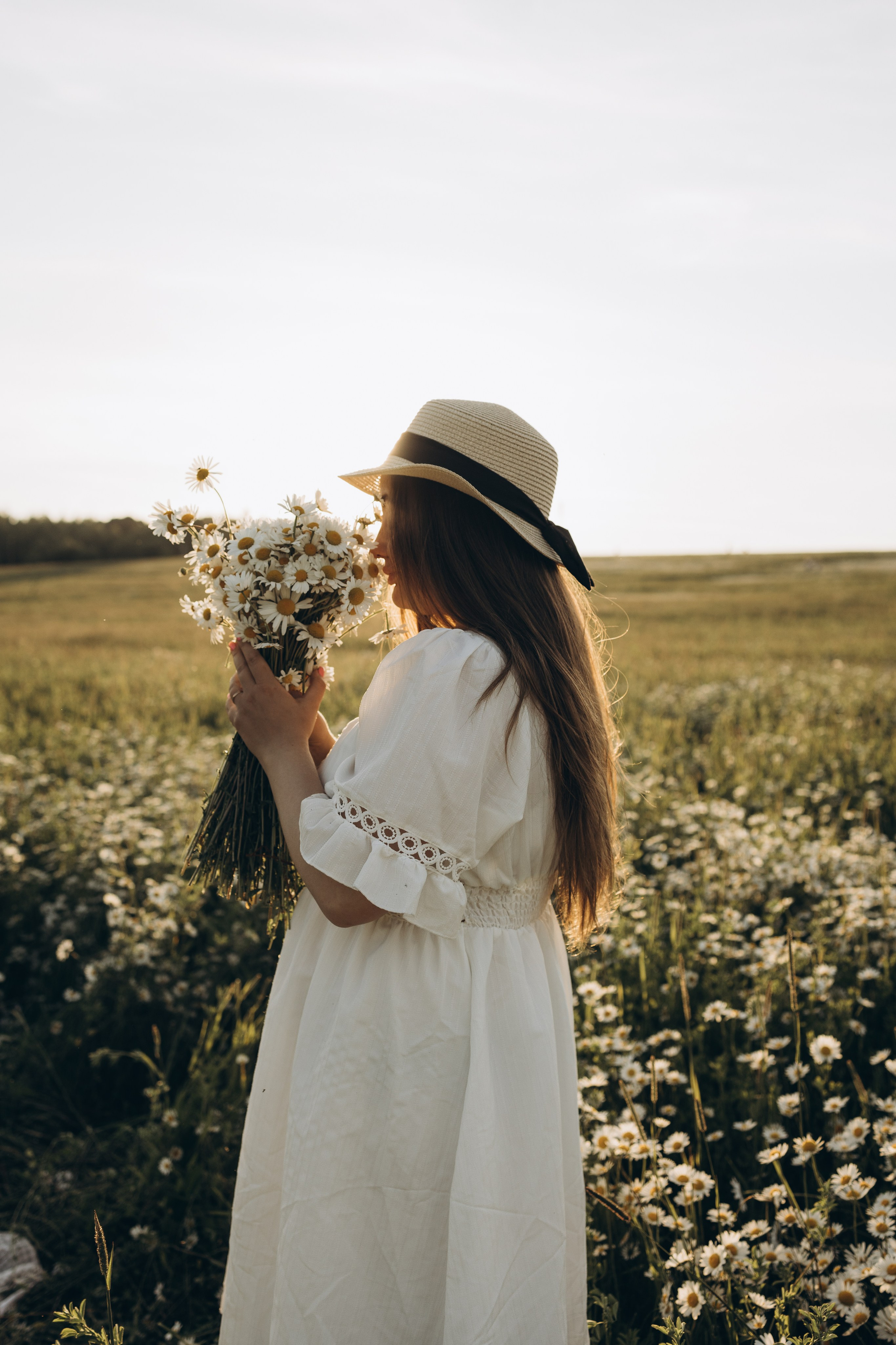 Маша и ромашки. Семейный фотограф в Москве Виктория Ястребинская