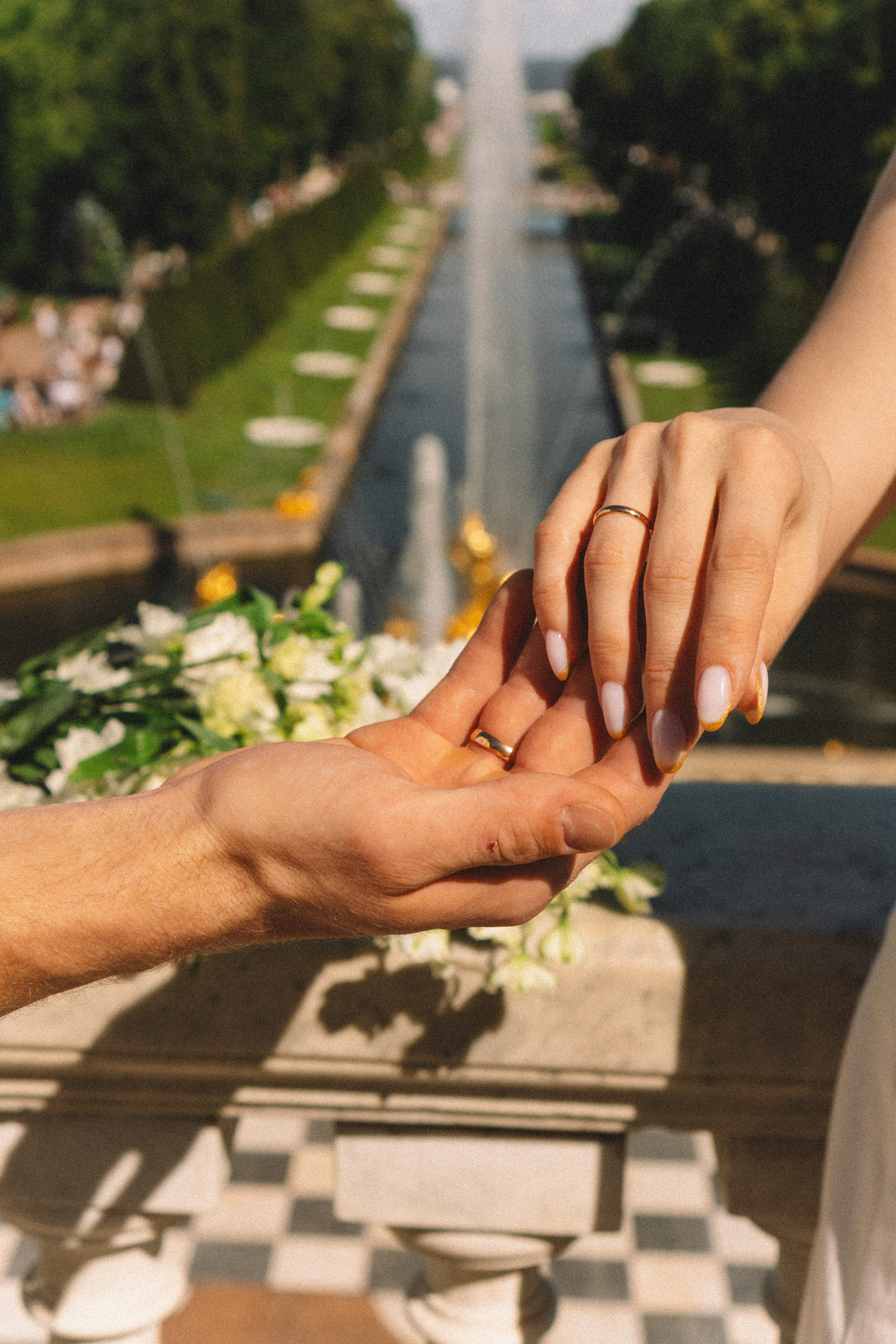 СВАДЕБНАЯ СЬЕМКА В ПЕТЕРГОФЕ И СЬЕМКА РЕПОРТАЖА В ЗАГСЕ ПЕТЕРГОФА. Профессиональный фотограф, Санкт-Петербург — Виктория Богомолова