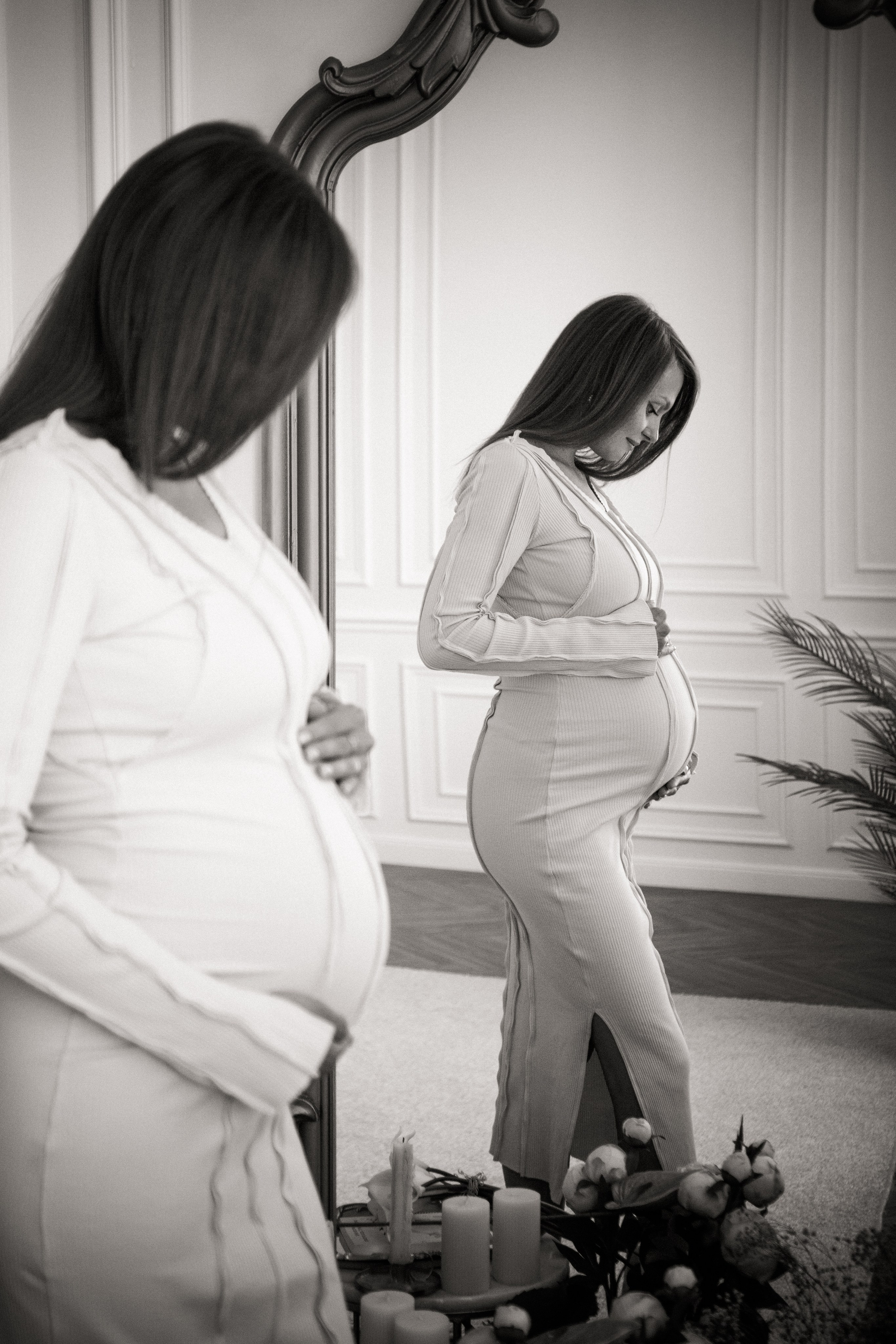 Фотосессия беременности в студии. X-Place студия в Москве. Свадебный и семейный фотограф в Москве и Подмосковье Лариса Козлова