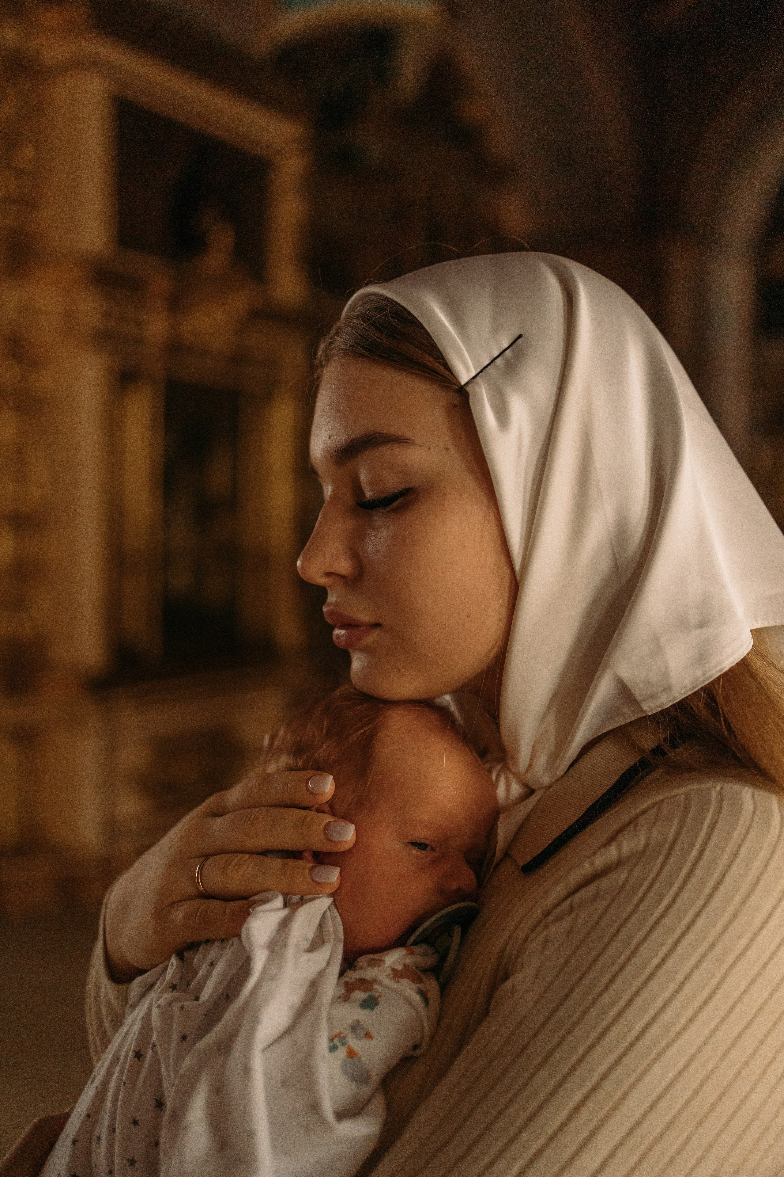 Крещение малыша. Семейный фотограф Александра Тарасова