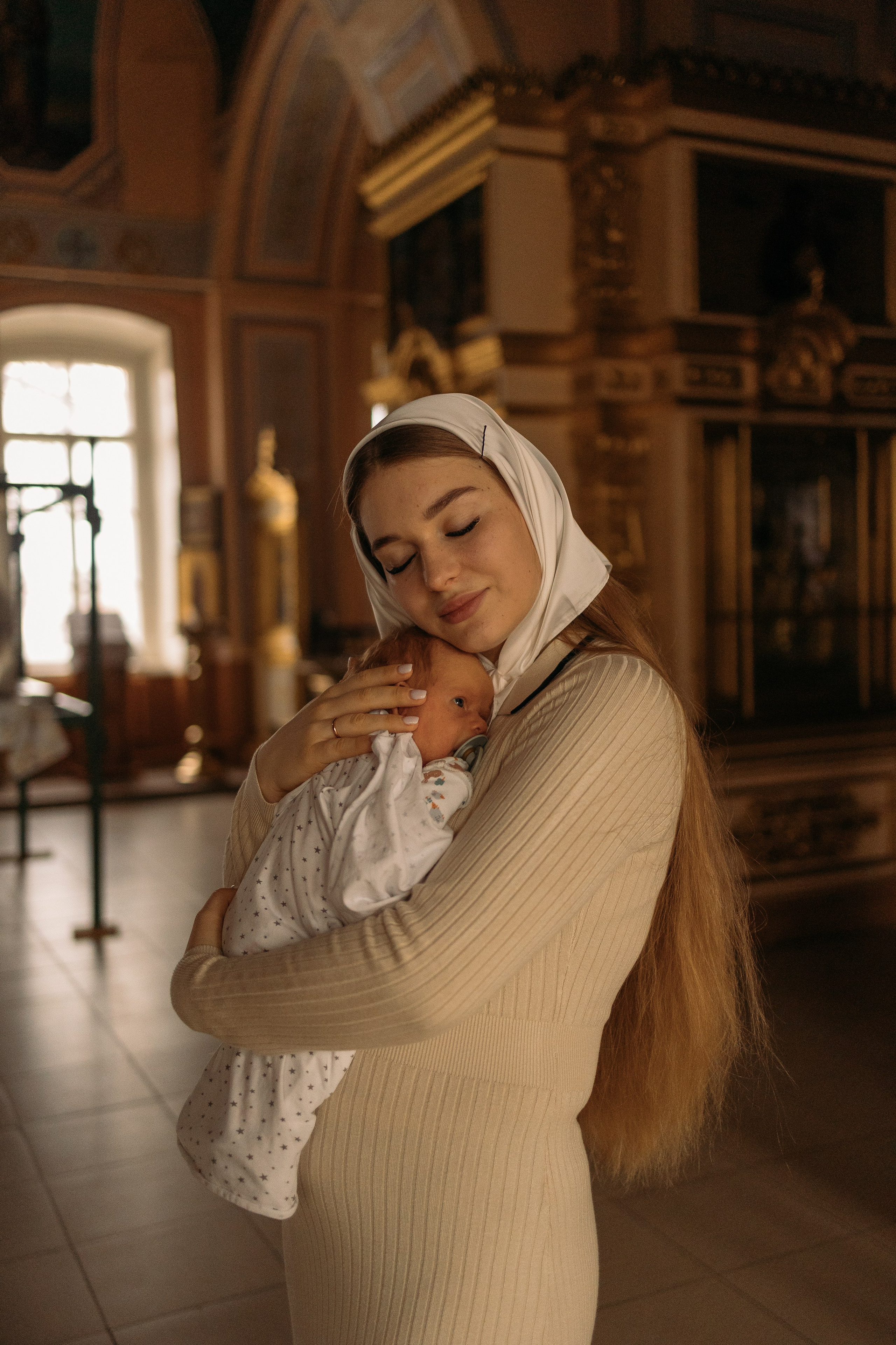 Крещение малыша. Семейный фотограф Александра Тарасова
