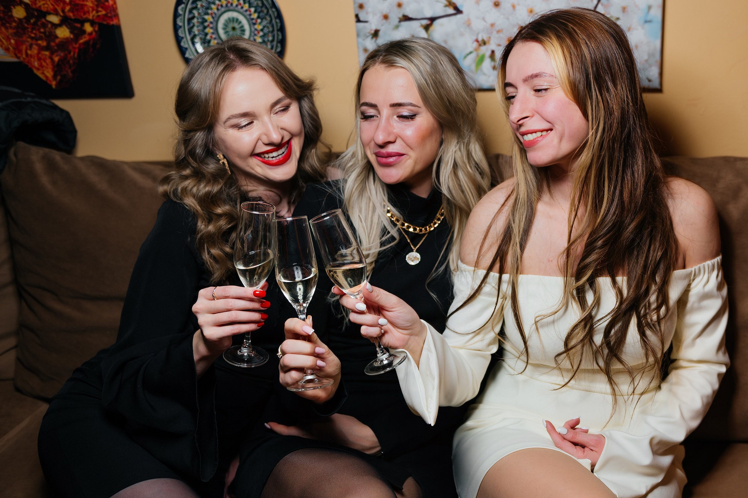 Новогодняя ночь 2024 в ресторане Чайхона ВО. Коммерческий фотограф в Санкт-Петербурге Анна Кобзарь