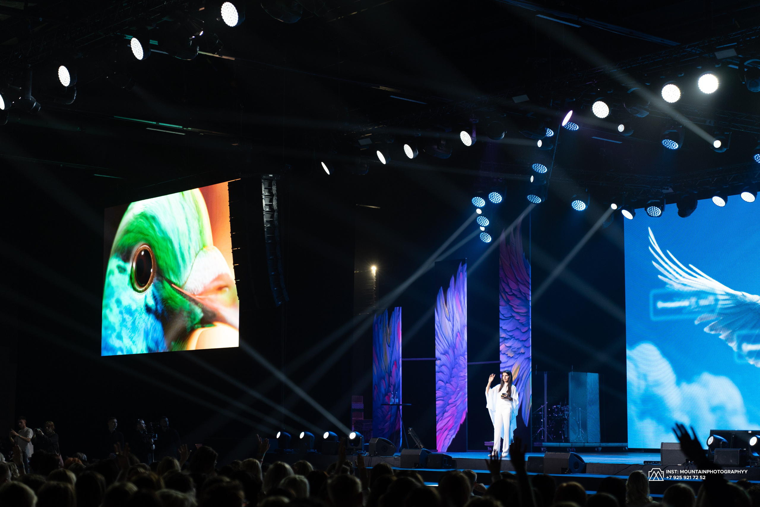 Training Sedi Kasparova " The voice”. Photographe basé à Moscou