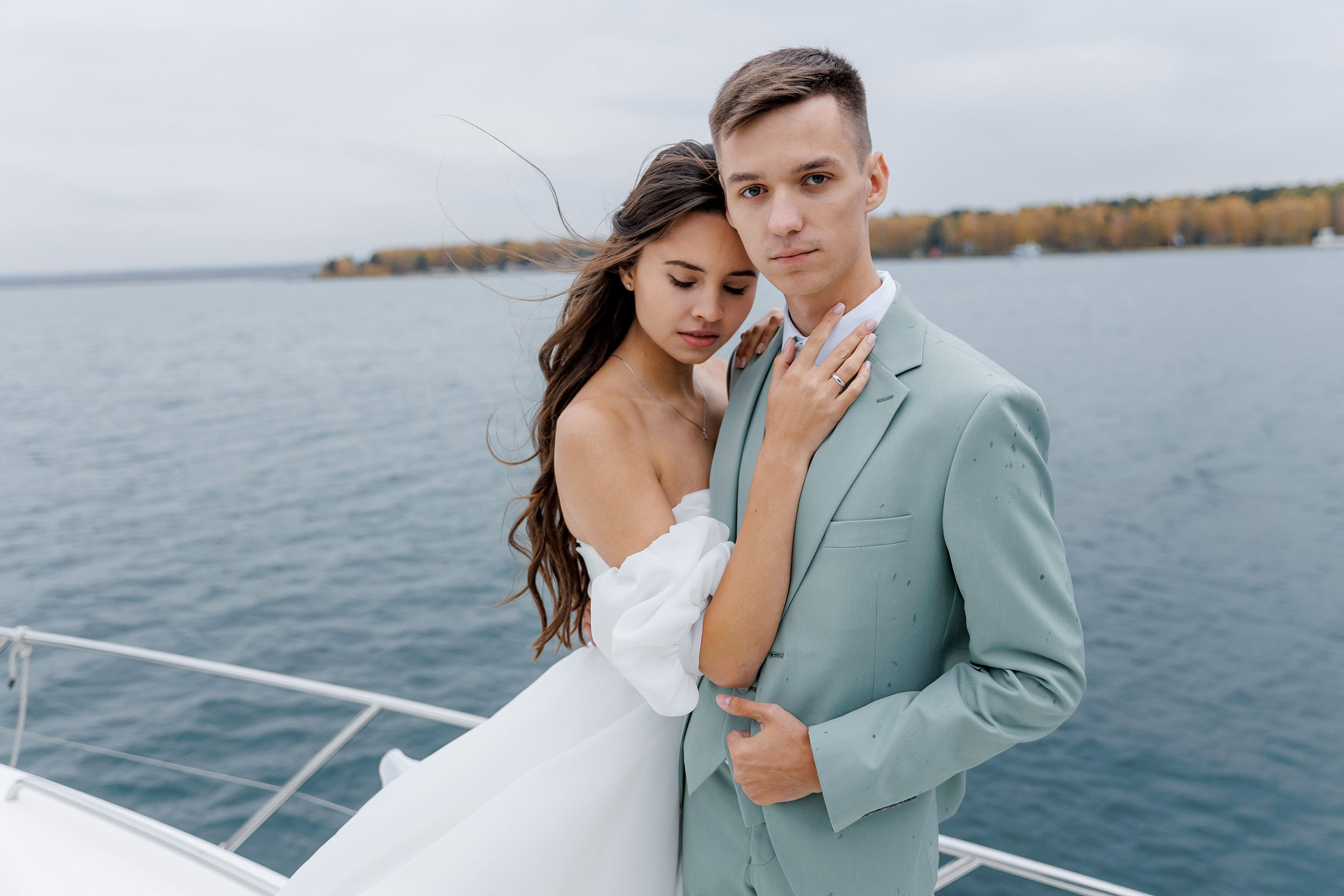 Когда у друзей есть яхта. Свадебный фотограф в Иркутске Сапаров Александр