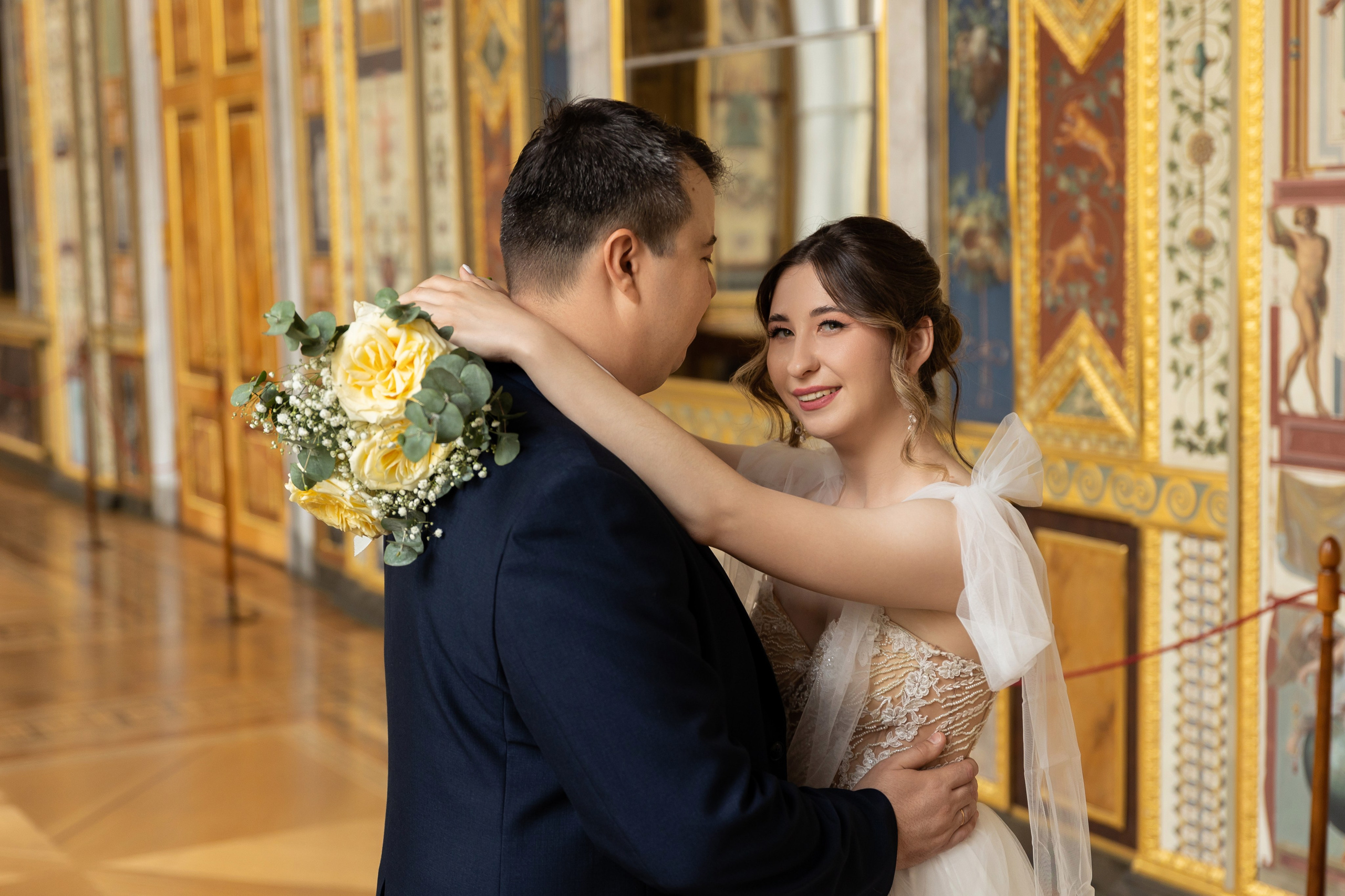 Свадебная фотосессия в Эрмитаже. Семейный и свадебный фотограф в Санкт-Петербурге Татьяна Швыкова