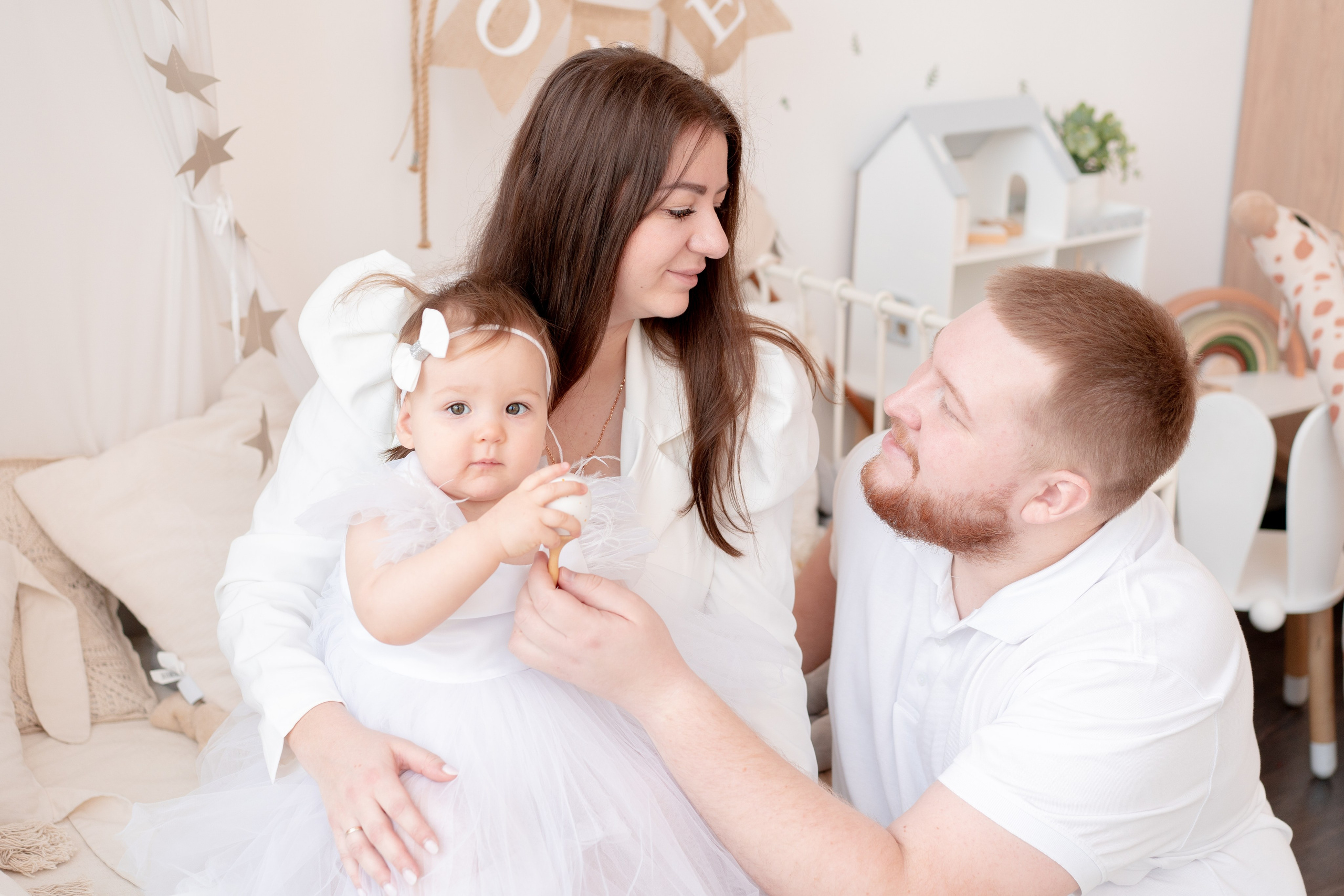 Ксюшеньке 1 годик!. Детская, семейная фотостудия в Санкт-Петербурге