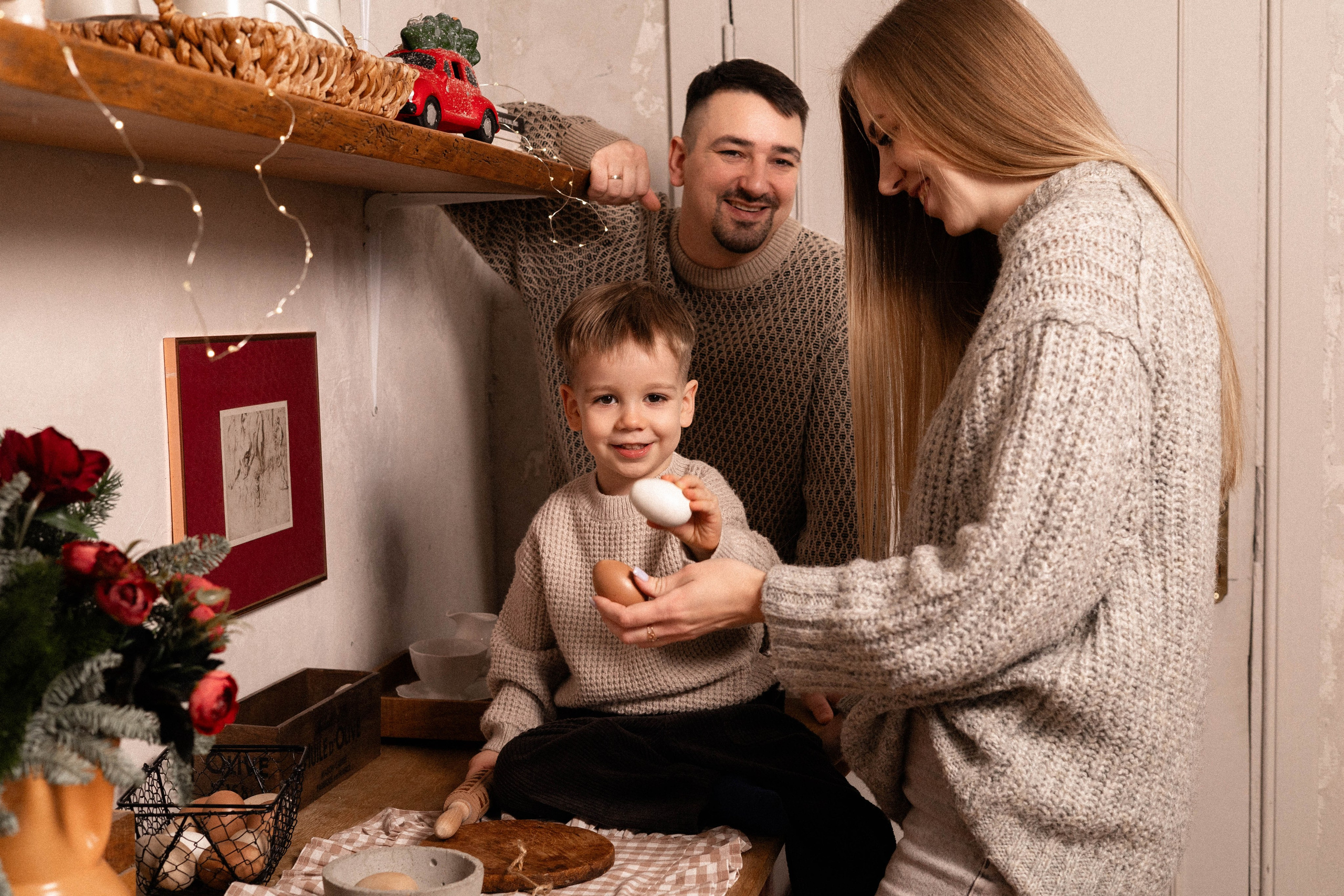 Рождественская семейная история. Свадебный и портретный фотограф Соломко Диана