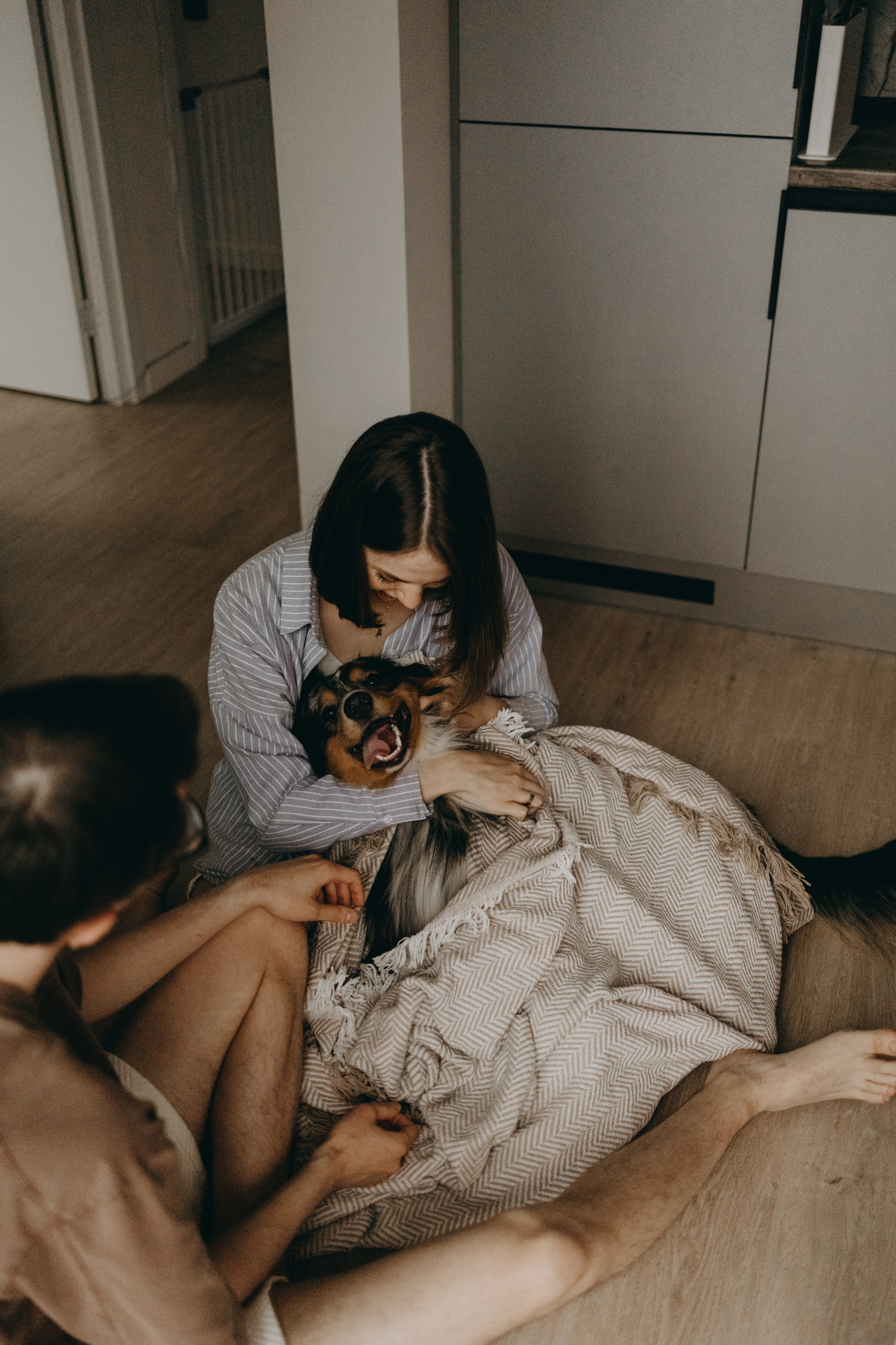 Настя, Никита и их Гром и Мяу. Фотограф — Анималист | Санкт-Петербург