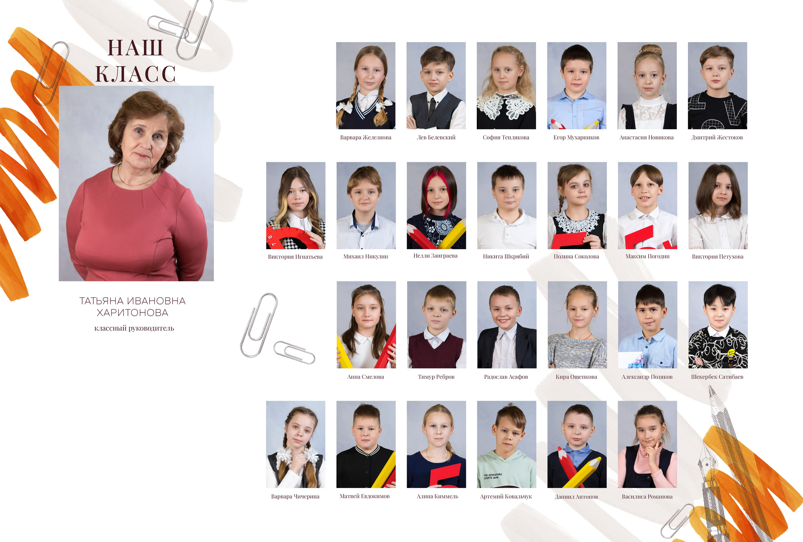 Альбом на 2 разворота 4 класс. Выпускные альбомы, индивидуальные фотосессии в Костроме