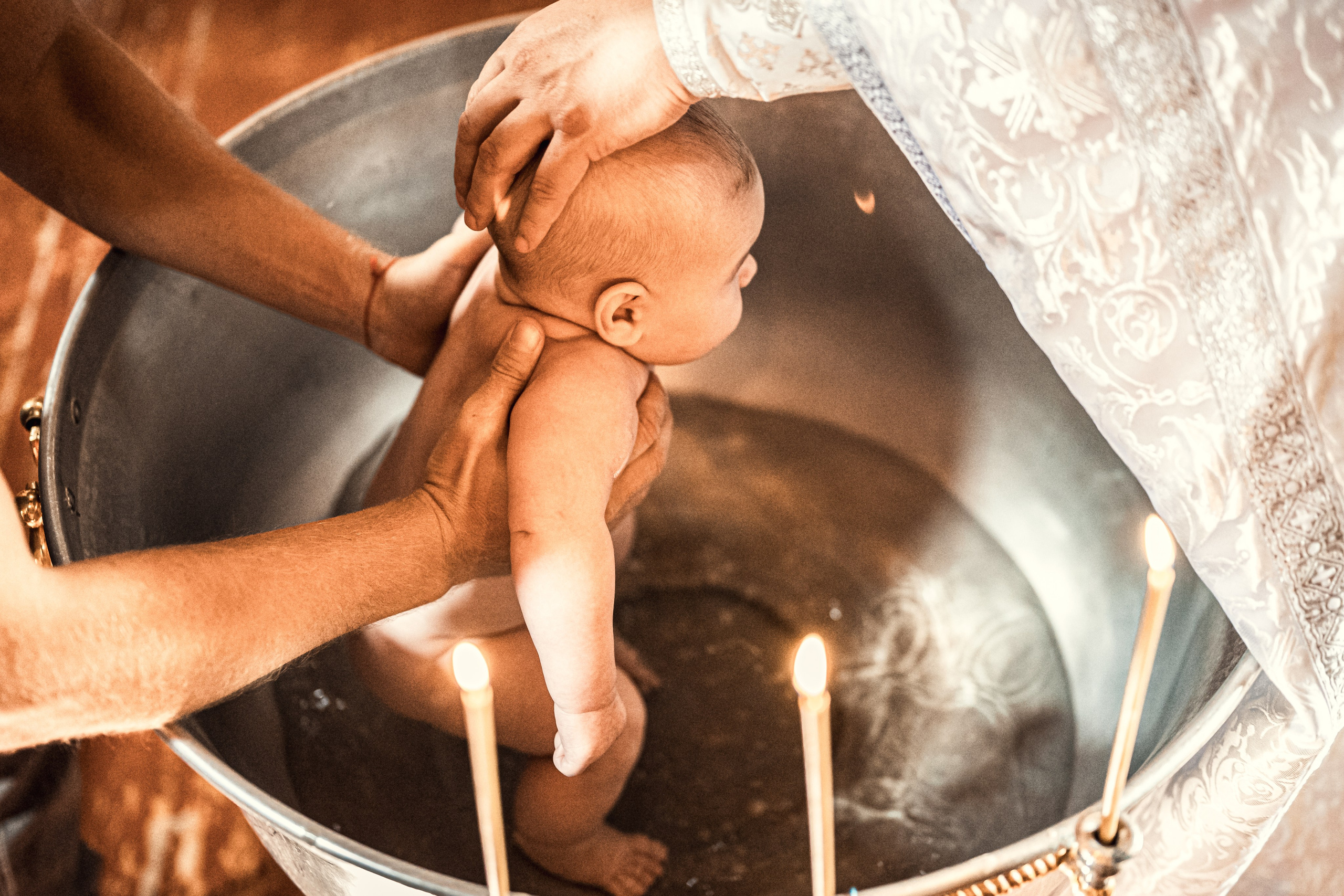 Крещение Павла. Семейный и детский фотограф Москва