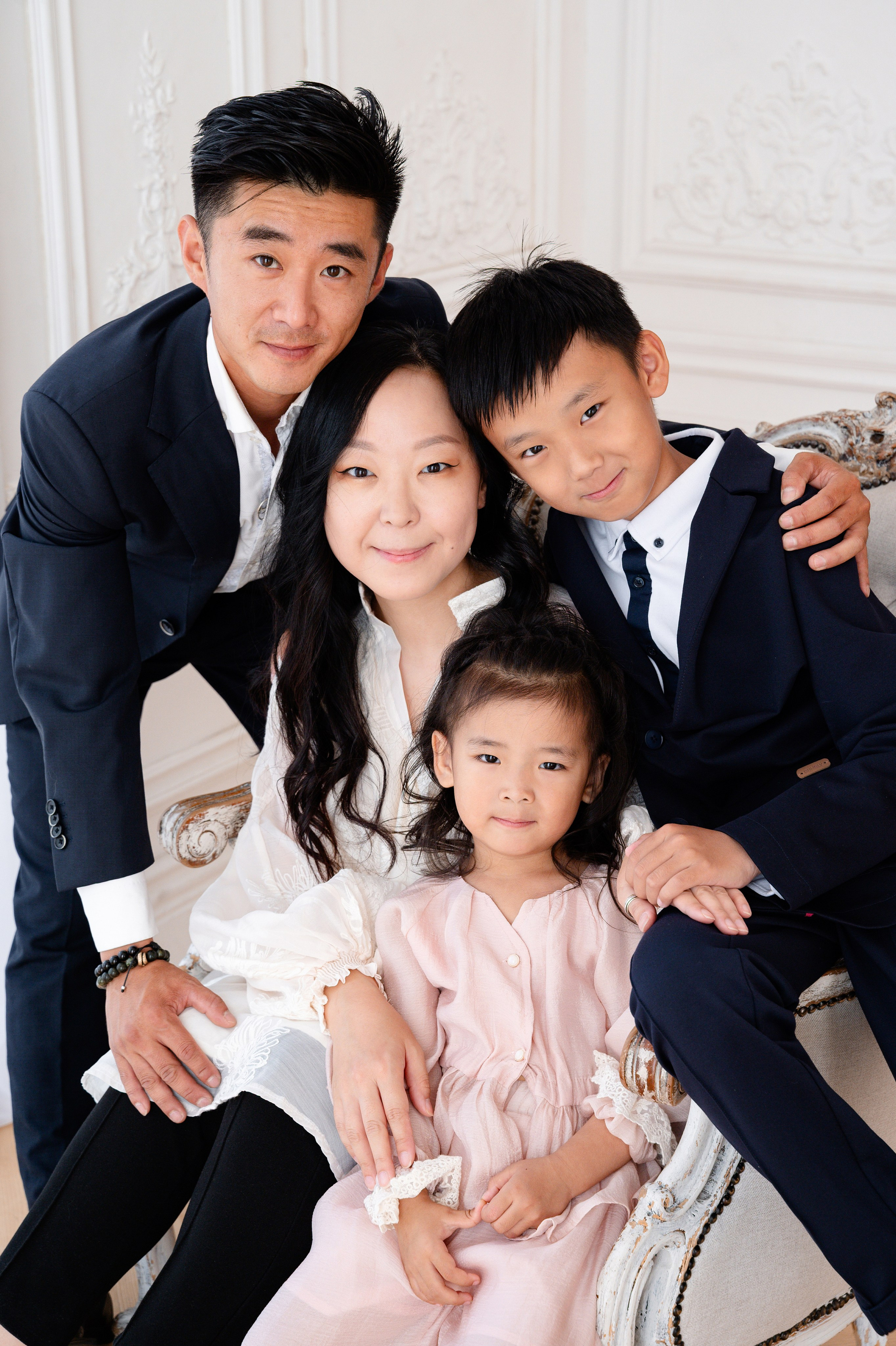 Фотосессия корейской семьи. Фотограф Юлия Кондратьева