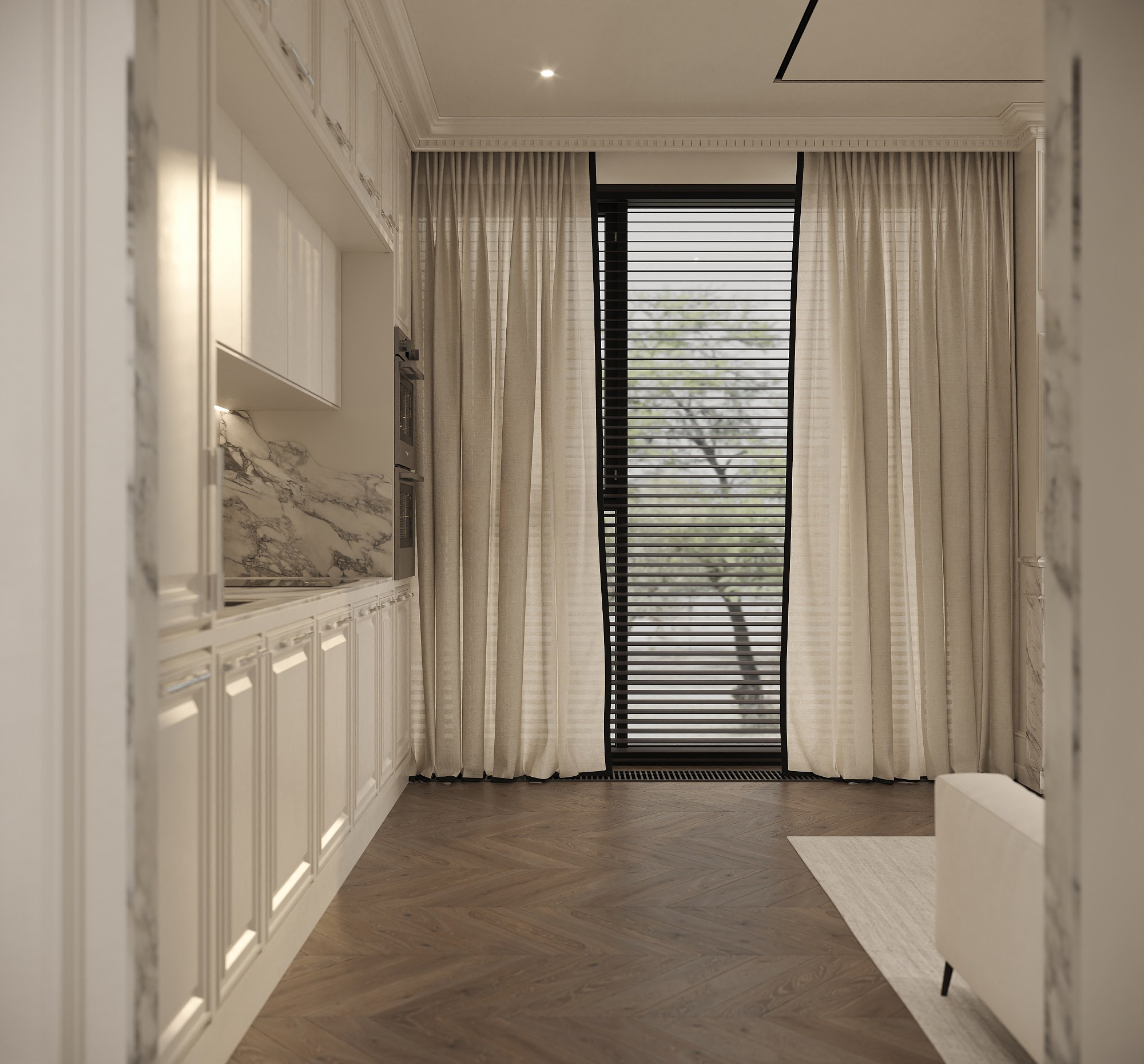 Willtowers 85 sqm. Алла Нечаева|Интерьерная визуализация