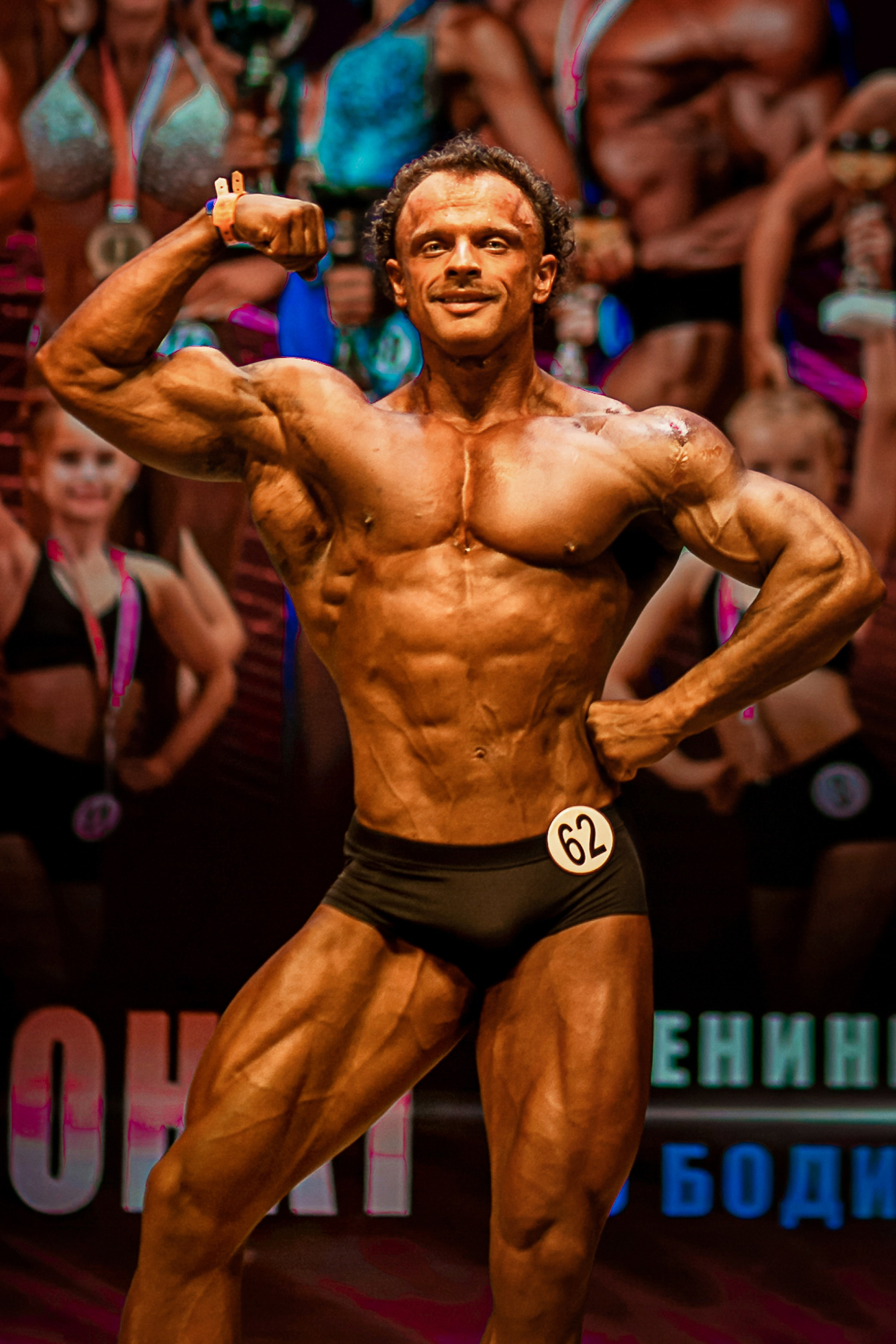 Съемка чемпионата по бодибилдингу. Фотограф женский и мужской портрет Санкт-Петербург