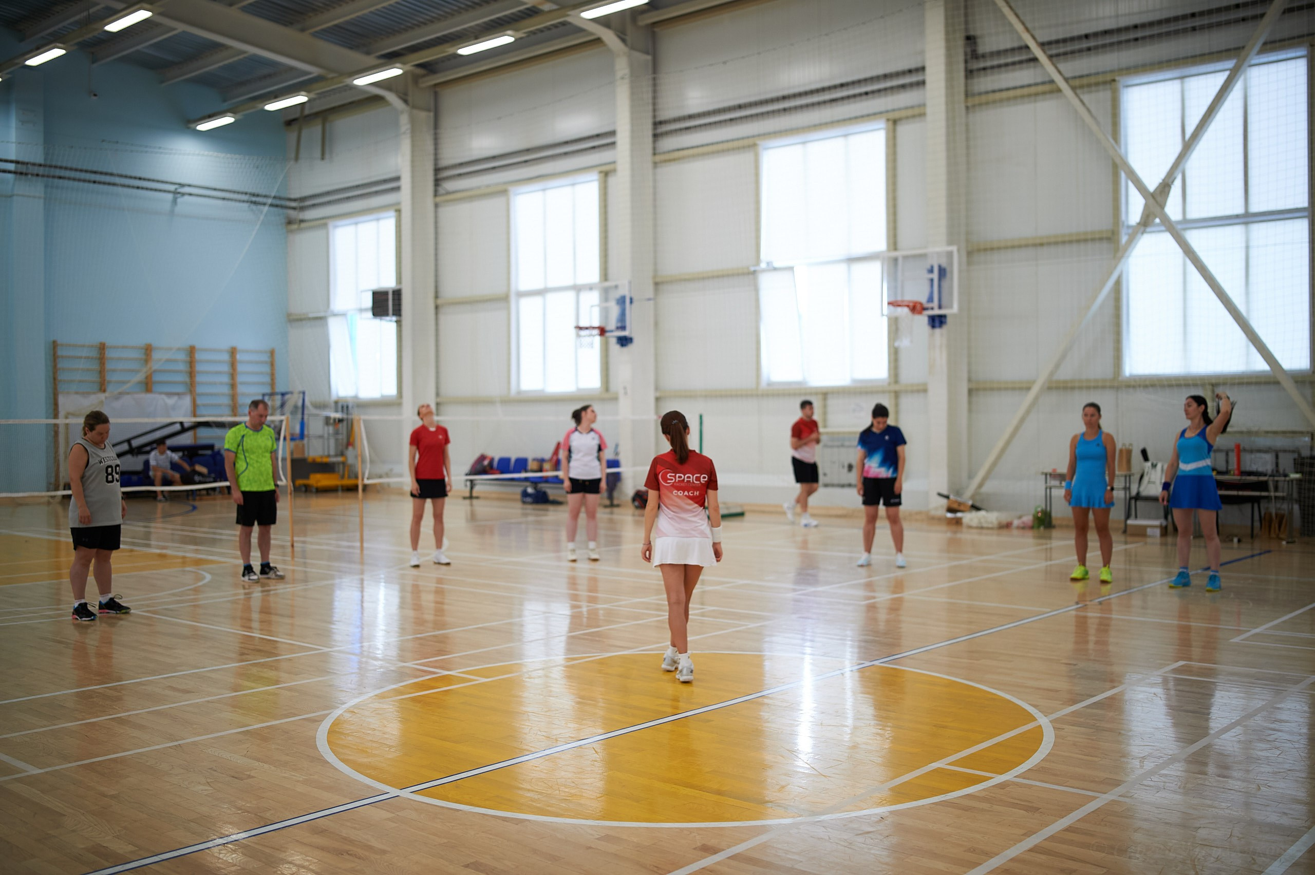 Бадминтон. Мастер-класс Любови Сухановой. Ижевск. 20.07.2024. Спортивный репортажный фотограф в Ижевске Сергей Мерзляков