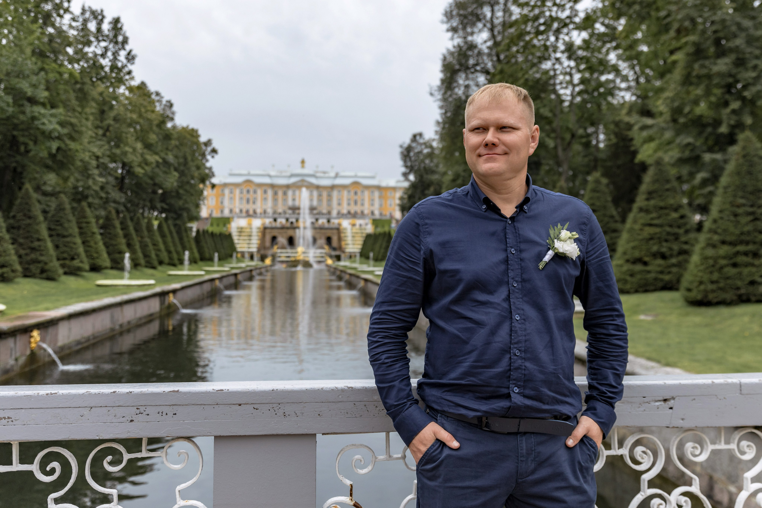 Свадебная прогулка Алены и Миши. Свадебный и портретный фотограф в Санкт-Петербурге Надежда Чечулина