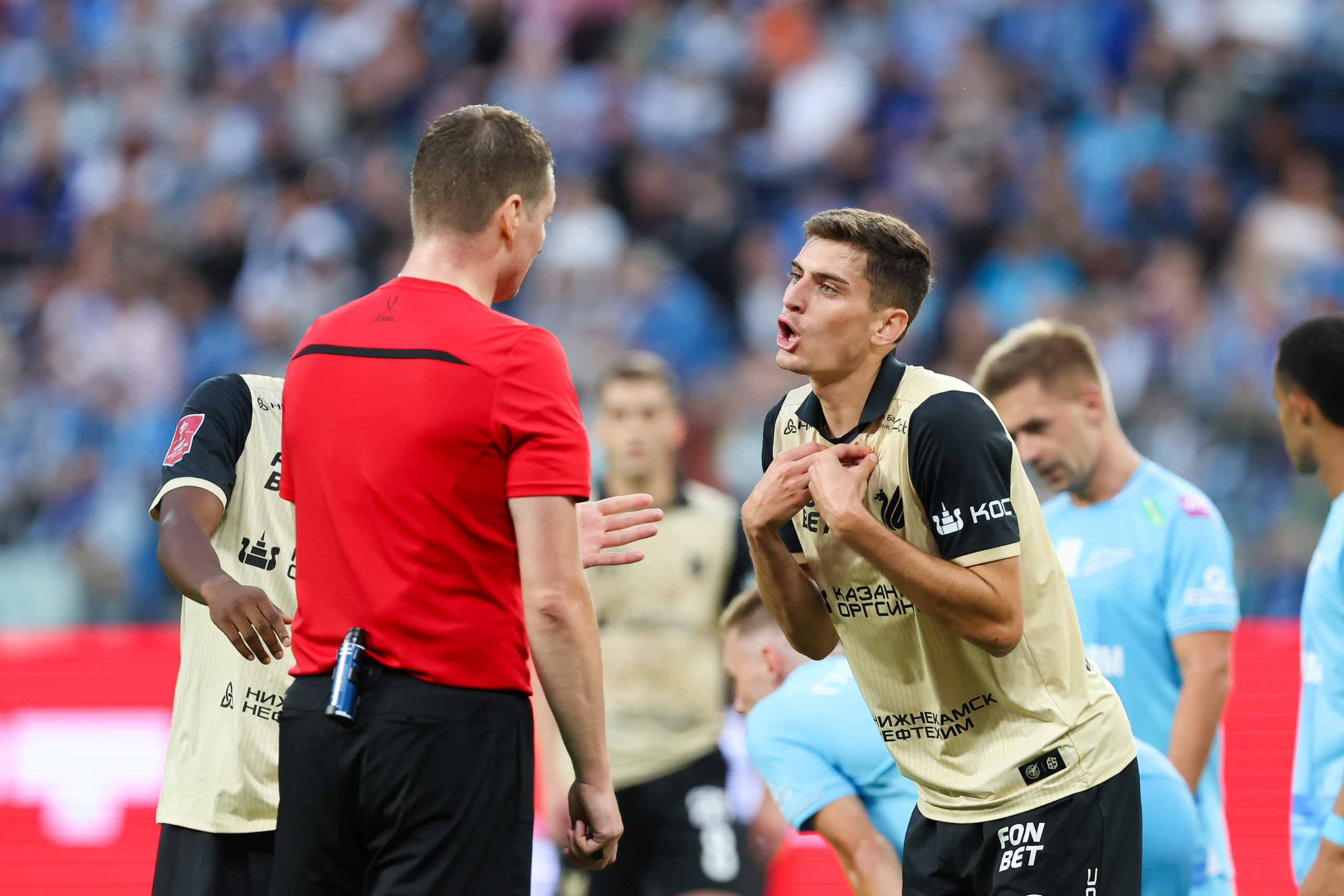 ФК Зенит — ФК Рубин Кубок России 2025/26 12.08.2025. Спортивный и репортажный фотограф Антон Тереханов