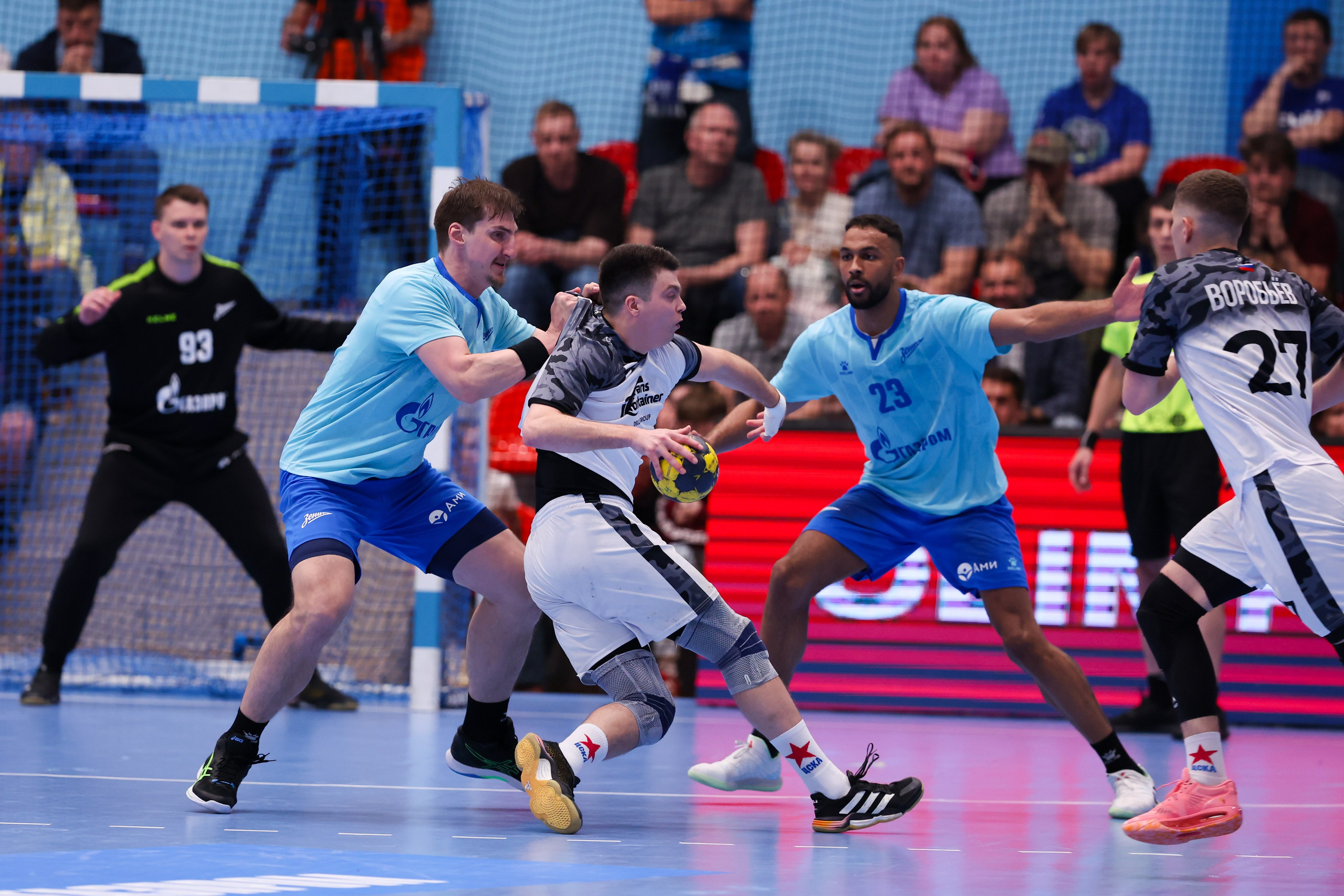 ГК Зенит — ГК ЦСКА финал ЧР2024/25 3 игра 28.05.2025. Спортивный и репортажный фотограф Антон Тереханов