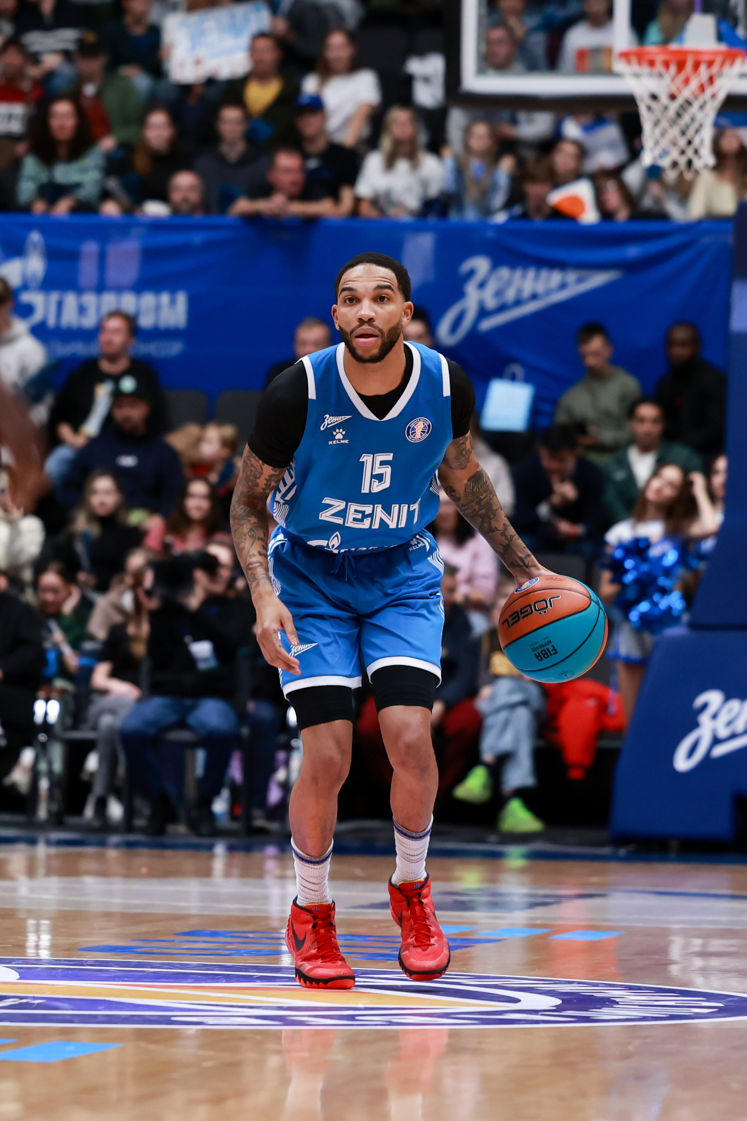 БК Зенит — БК Самара 30.10.2024. Спортивный и репортажный фотограф Антон Тереханов