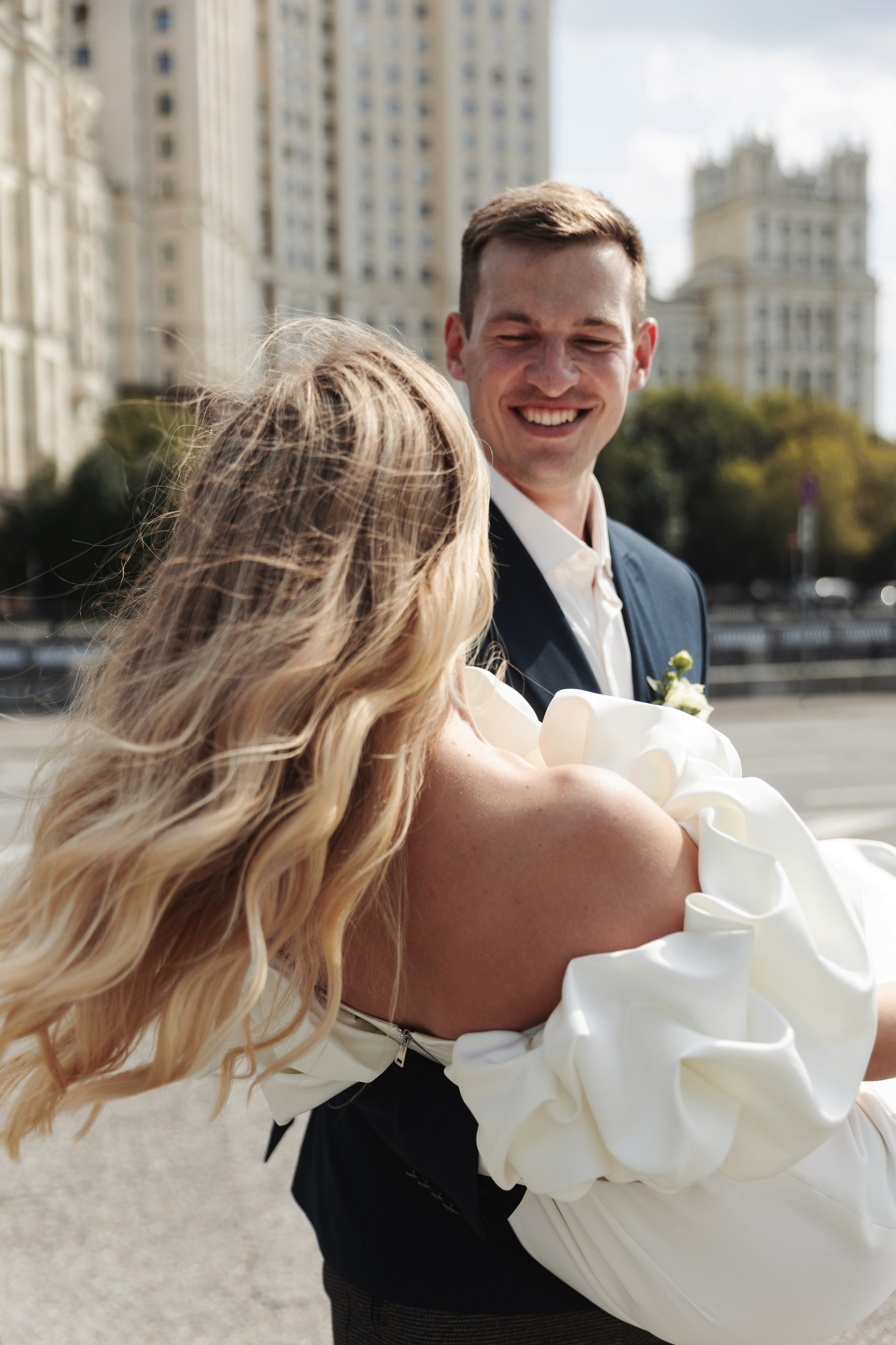 Свадебная фотосессия на Котельнической набережной и в парке Царицыно, Роспись в Шипиловском ЗАГСе. Свадебный фотограф Москва Анастасия Храмова