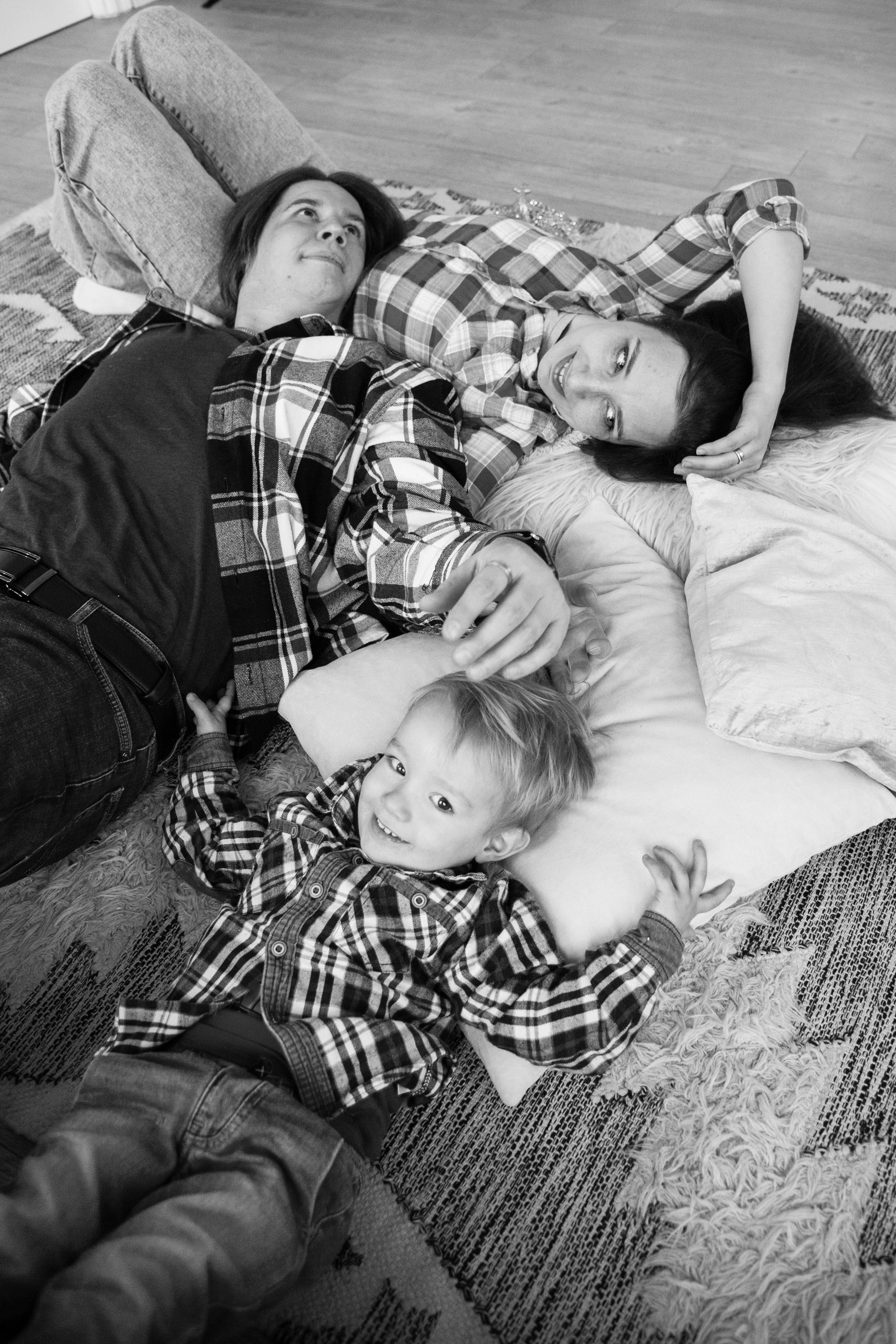 Семейная съемки для Юли и Жени. Портретная фотография в Москве