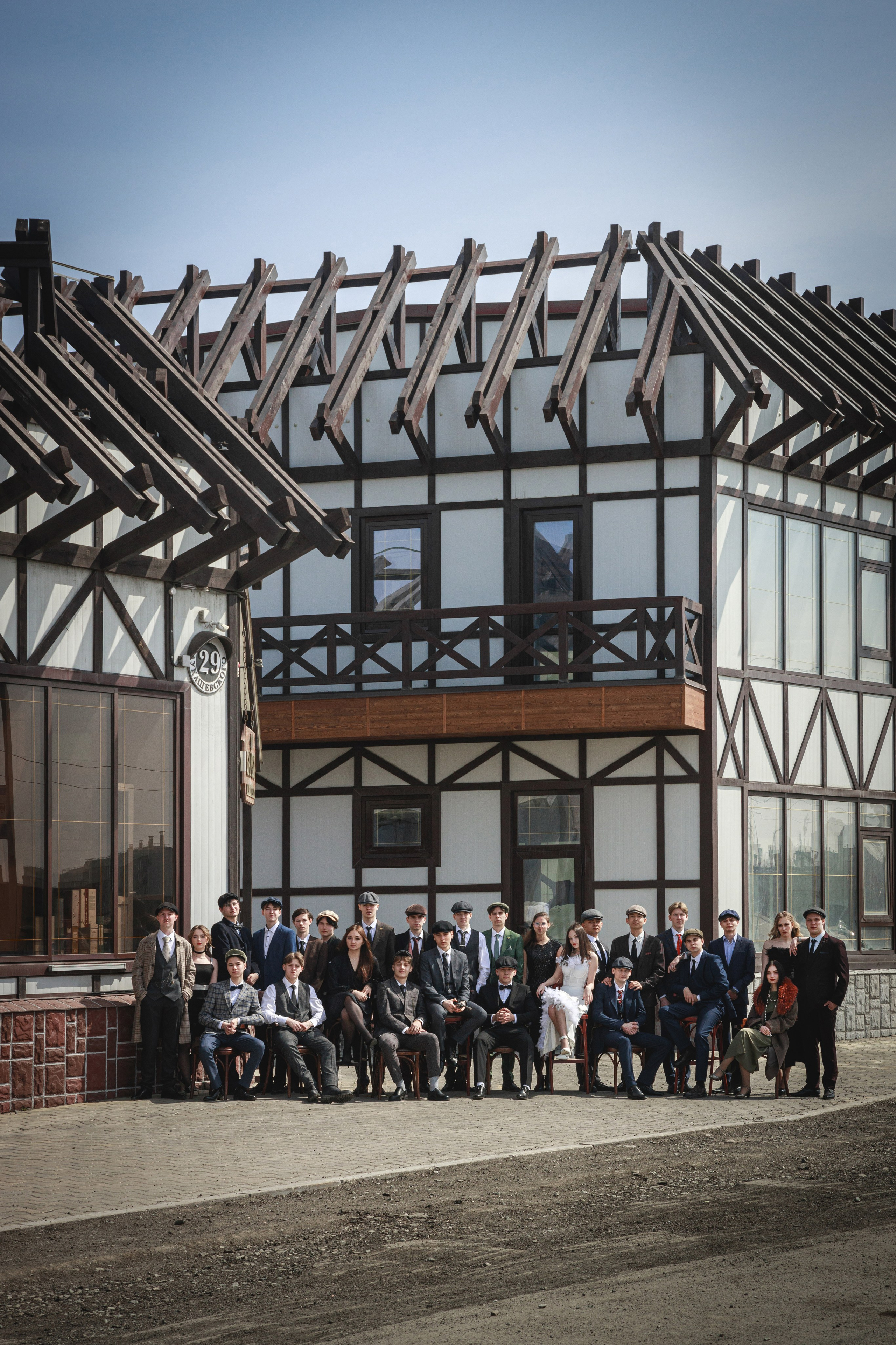 Школьная фотосессия в центре Петропавловска-Камчатского