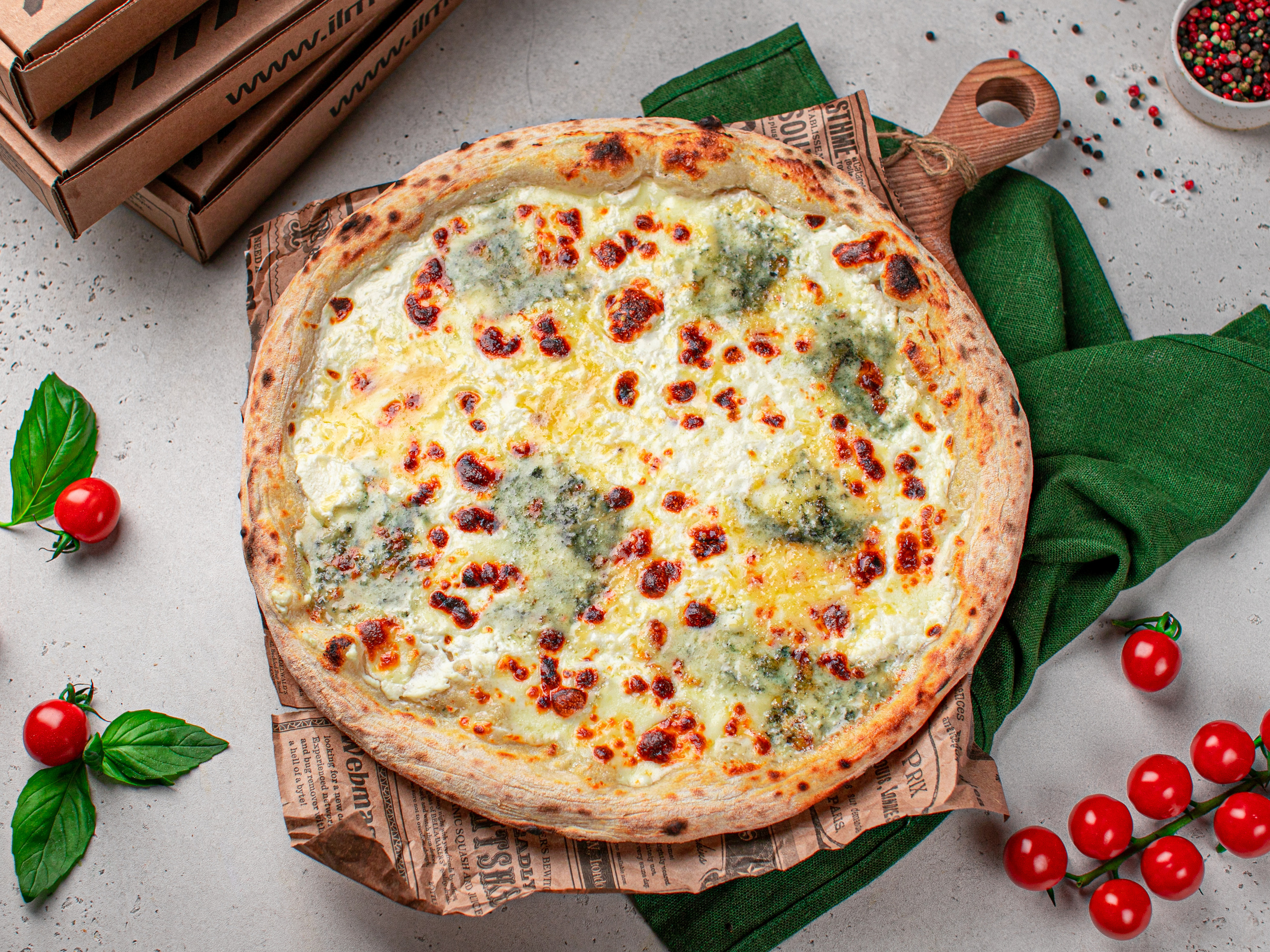 Пиццерия Иль Марко. Фуд фотограф. Съемка еды в Москве