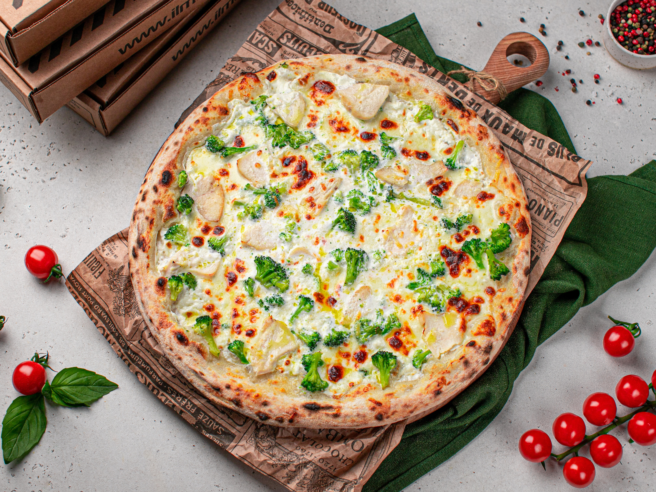 Пиццерия Иль Марко. Фуд фотограф. Съемка еды в Москве