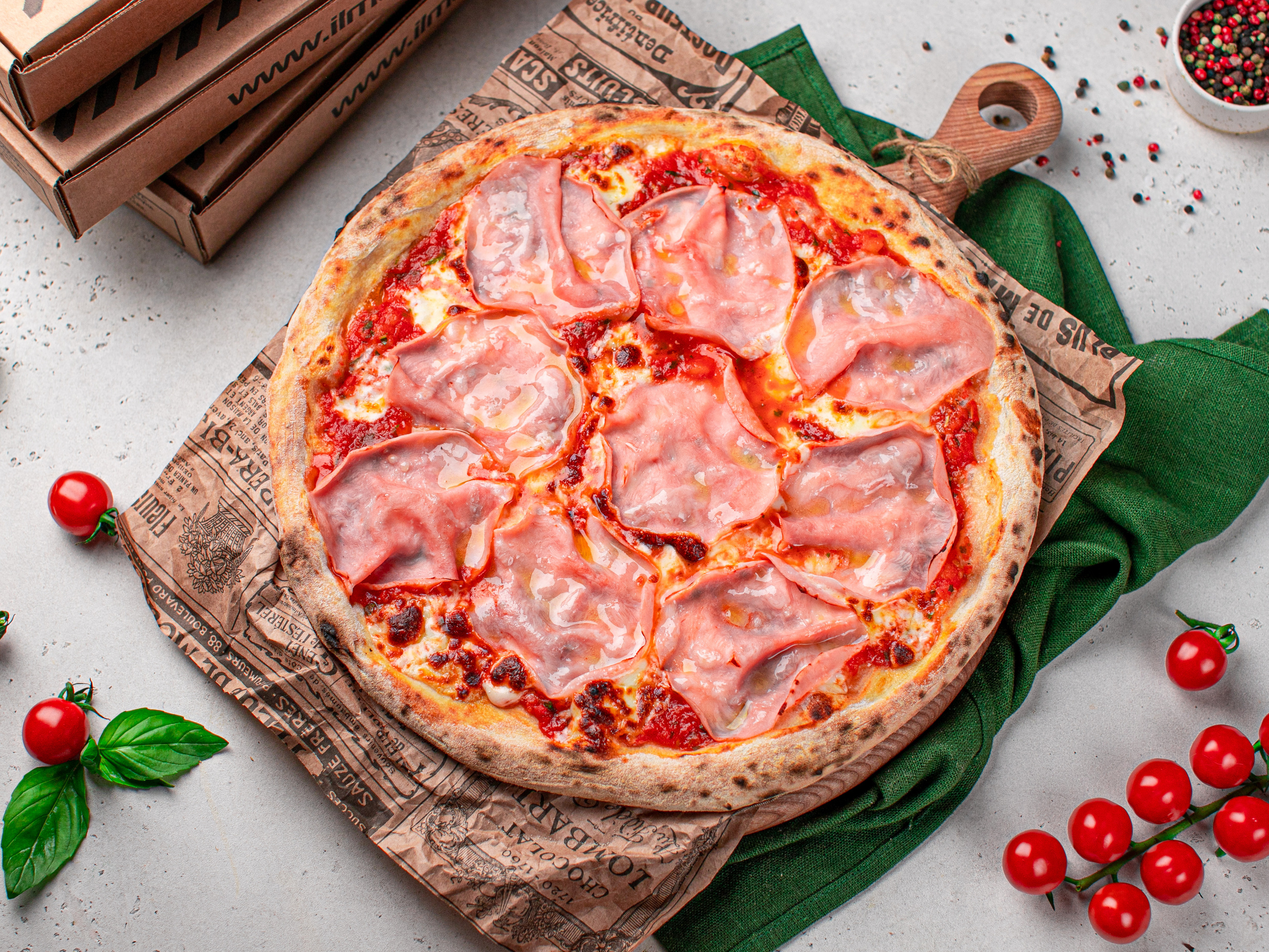 Пиццерия Иль Марко. Фуд фотограф. Съемка еды в Москве