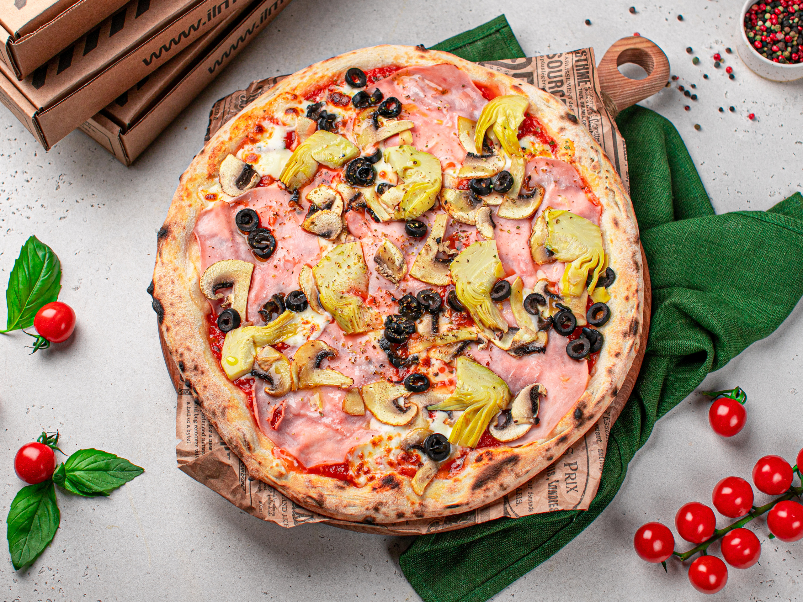 Пиццерия Иль Марко. Фуд фотограф. Съемка еды в Москве