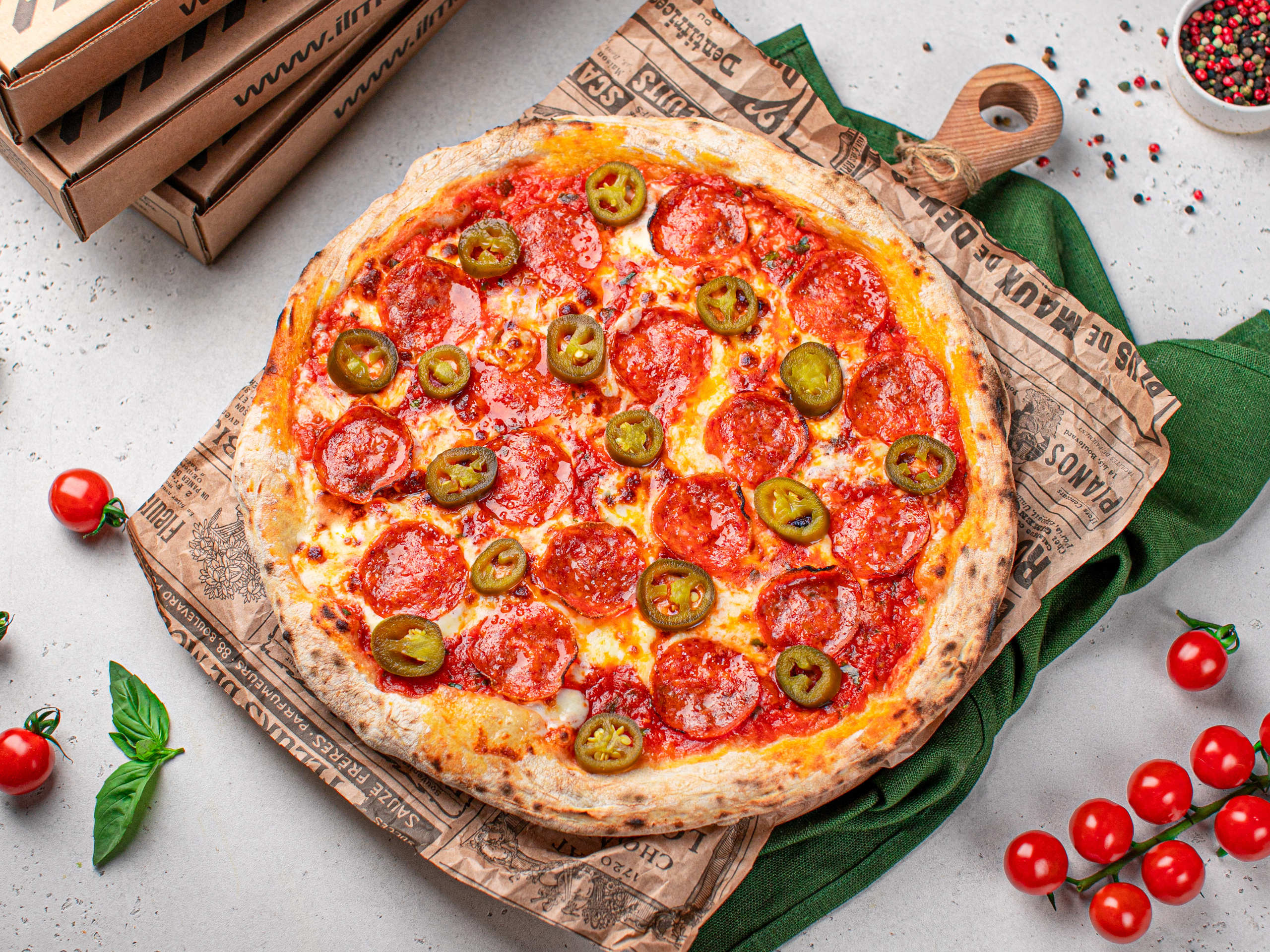 Пиццерия Иль Марко. Фуд фотограф. Съемка еды в Москве