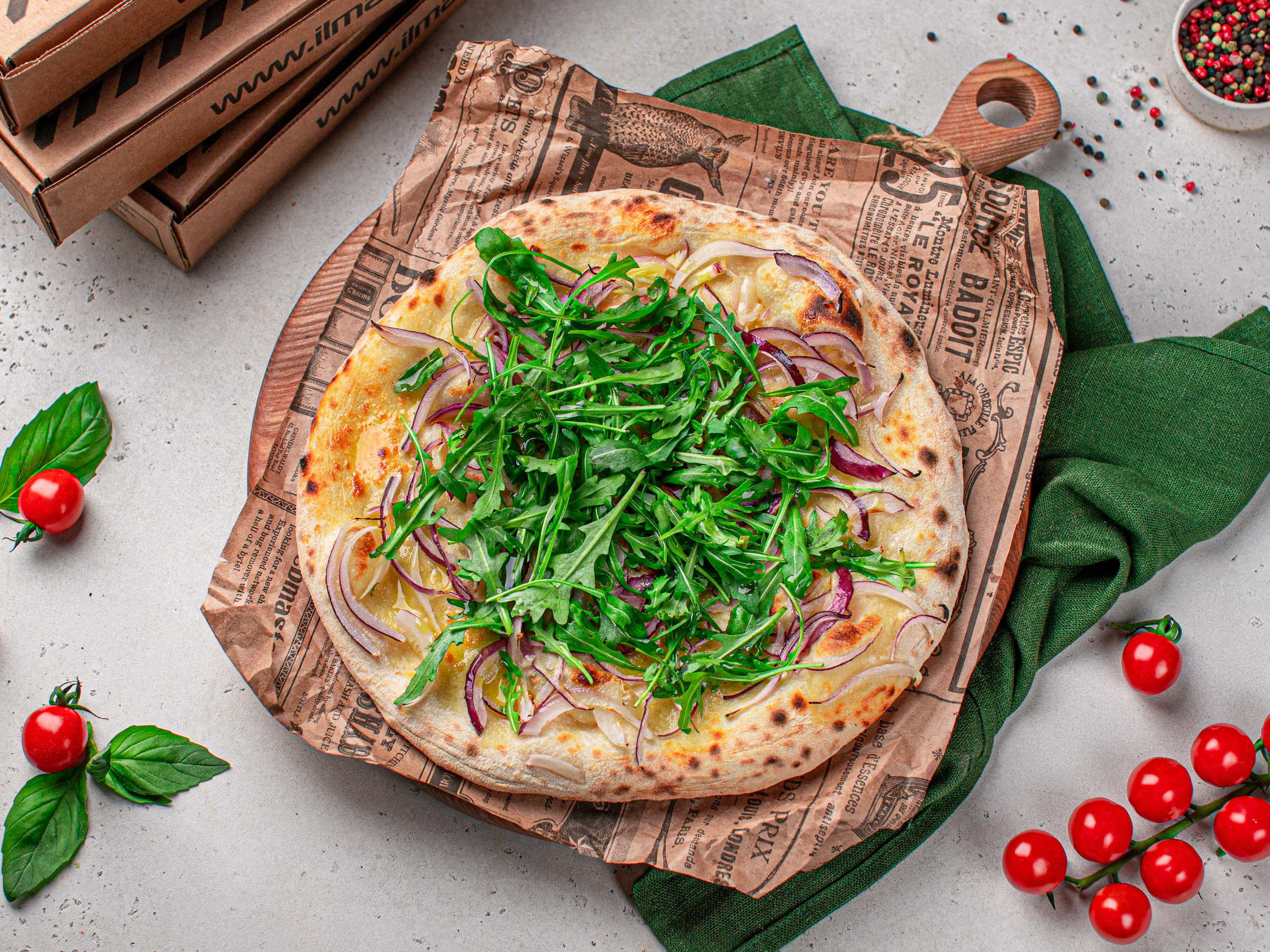 Пиццерия Иль Марко. Фуд фотограф. Съемка еды в Москве