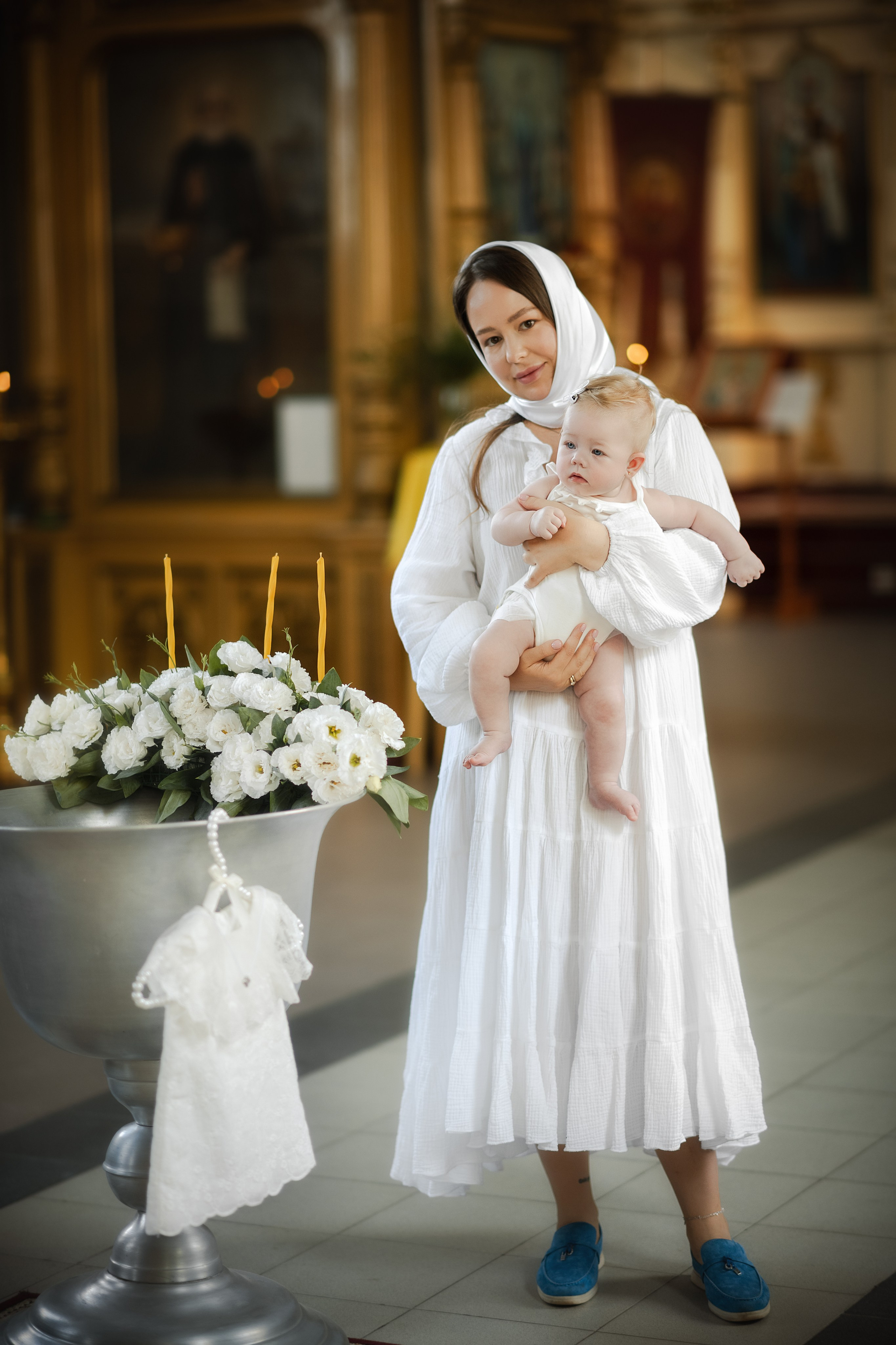 Таинство Крещения. Профессиональный семейный и церковный фотограф в Ростове-на-Дону
