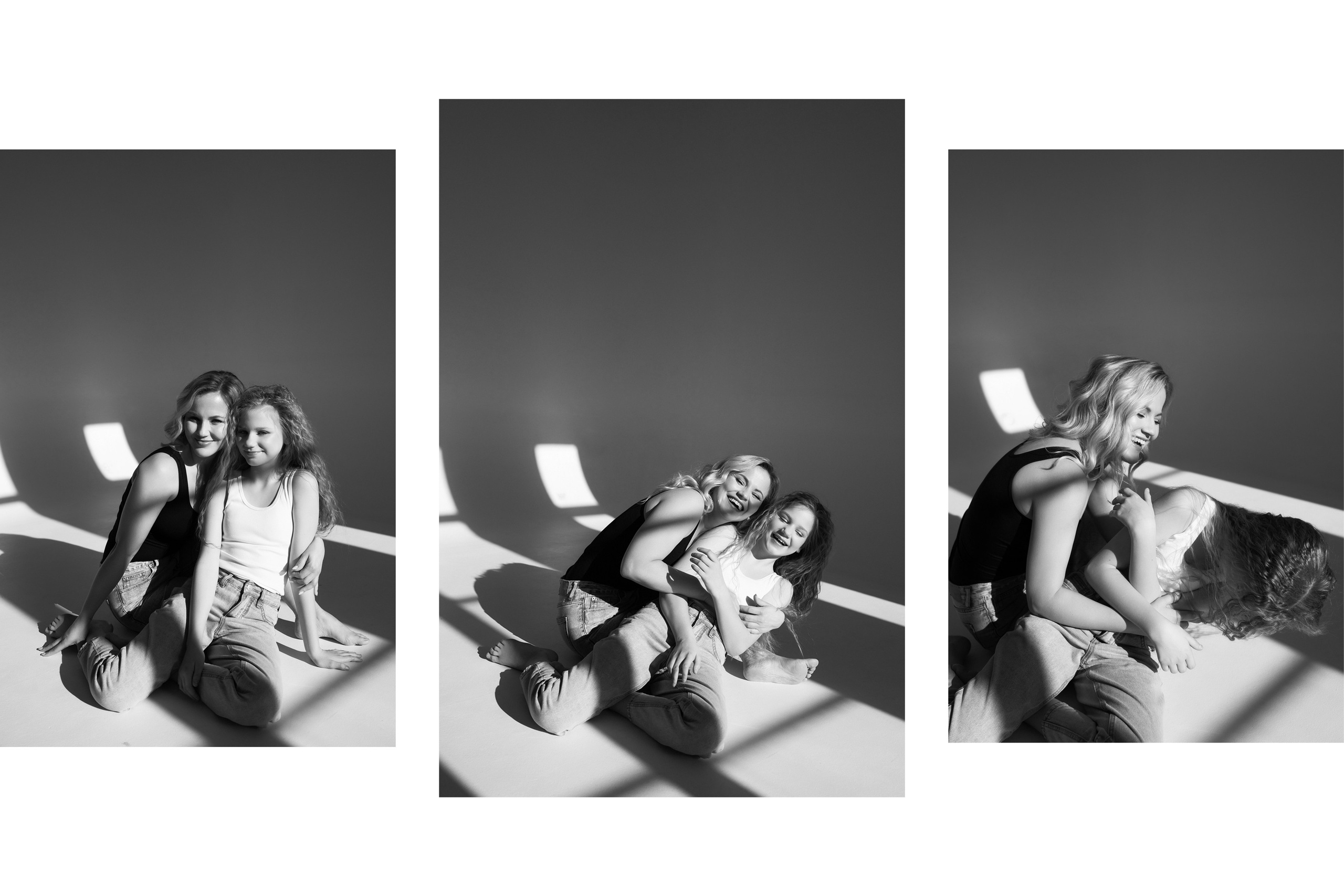 Мама и дочь. Портретный фотограф СПб, женский фотограф, минимализм и эстетика