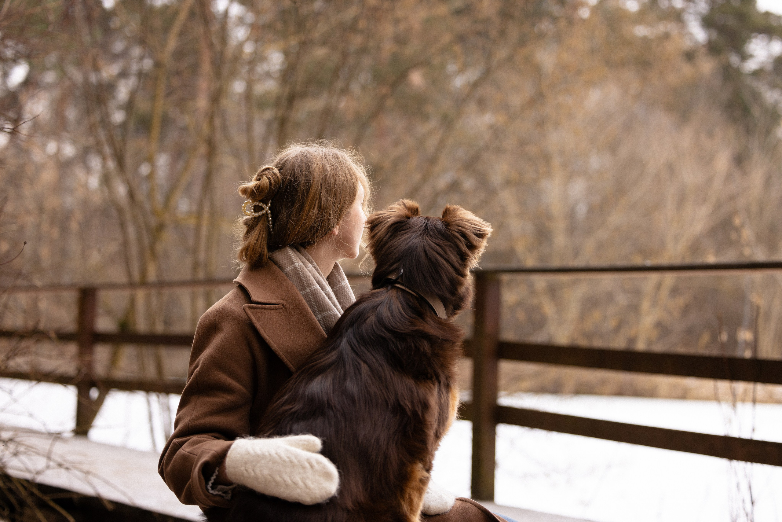 Катя и Мёд. Фотограф и видеограф анималист Аганина Дарья