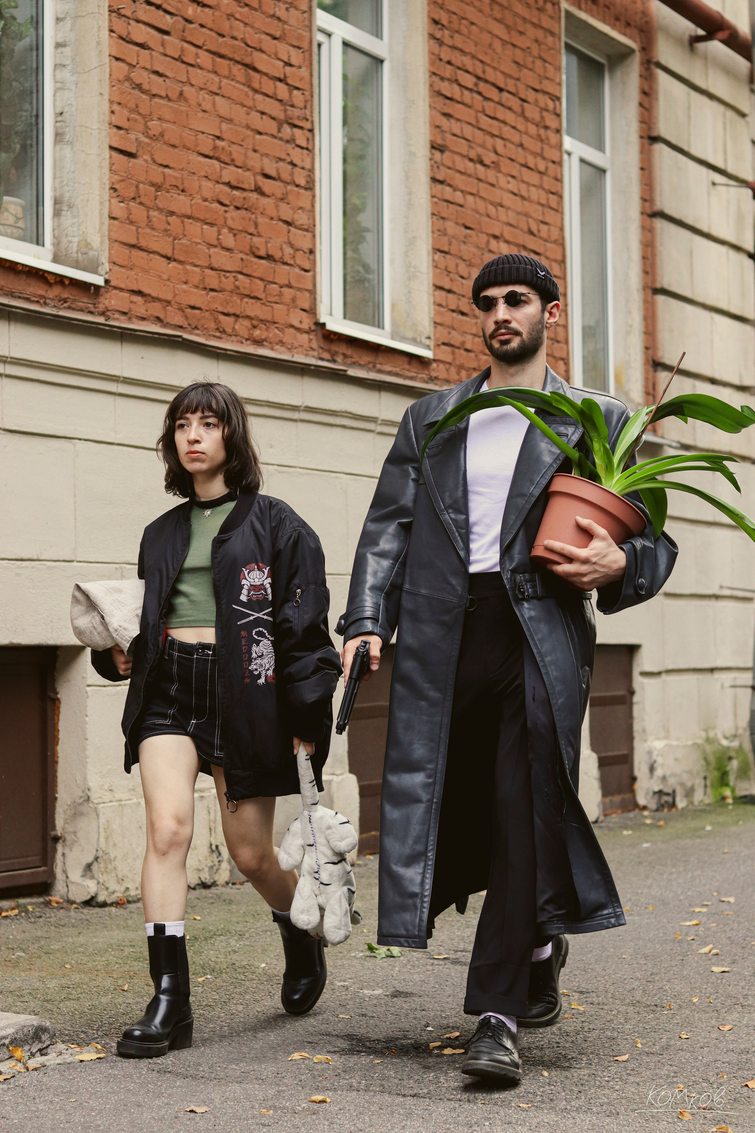 Фотосессия по фильму Леон. Ивентный фотограф в Санкт-Петербурге Олег Комков