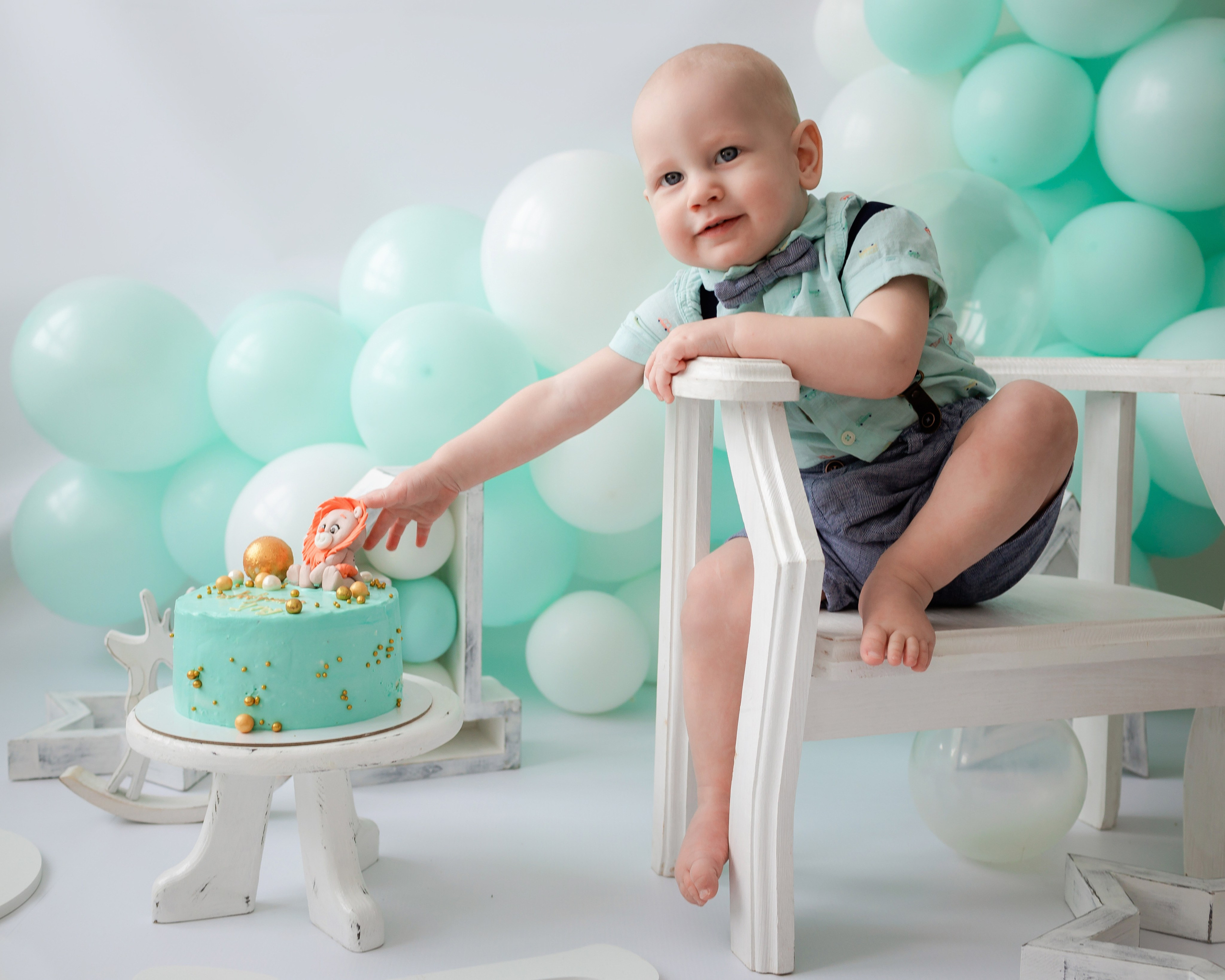 Годик стандарт. Newborn Фотограф в Твери