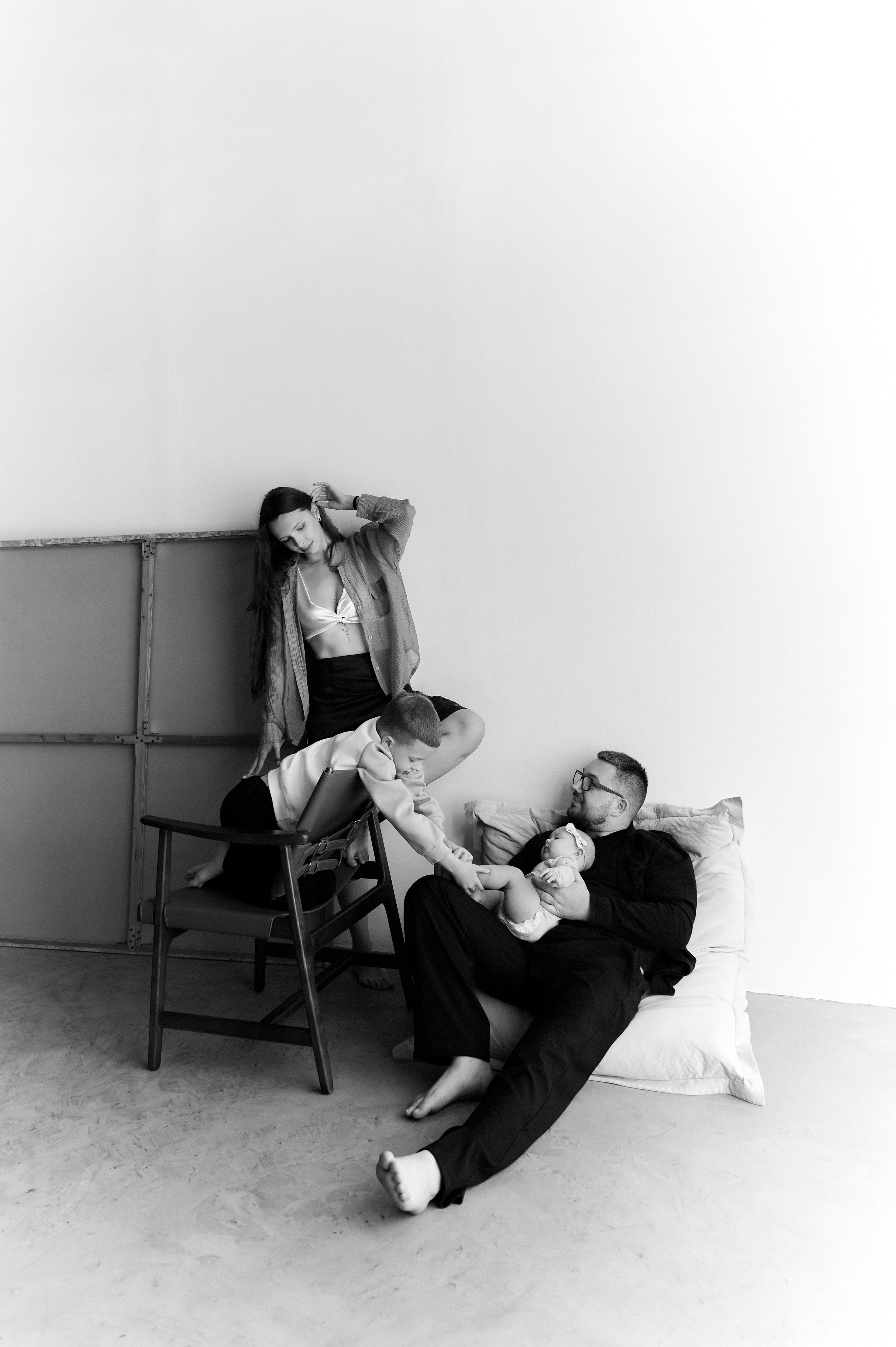 Лиза и ее семья. Фотограф Регина С