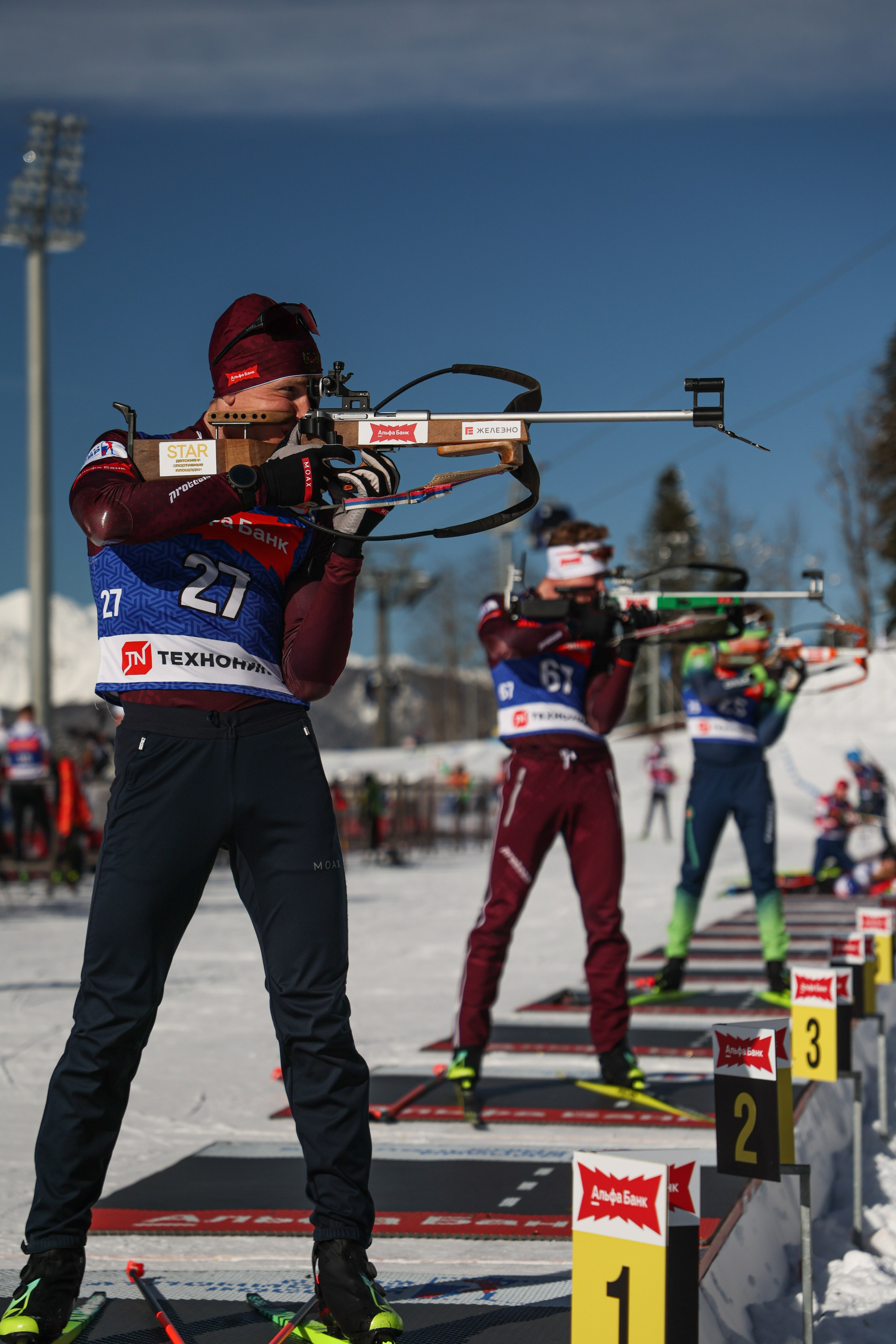 Биатлон Спринт Мужчины